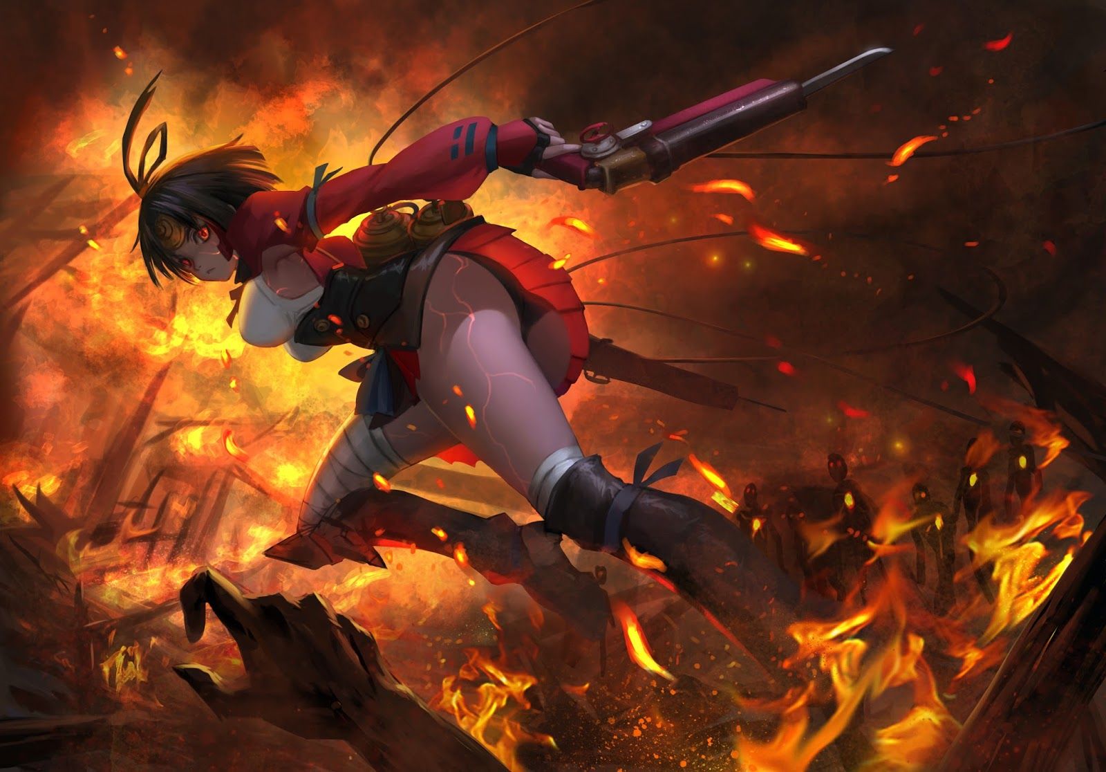 Mumei Kabaneri, Koutetsujou No Kabaneri Wallpaper