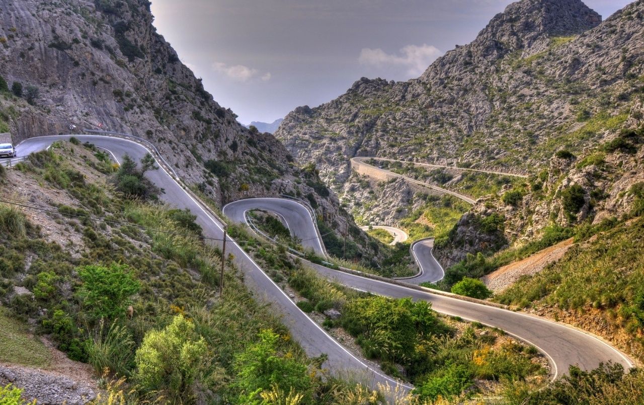 Mountains Serpentine Spain wallpaper. Mountains Serpentine Spain