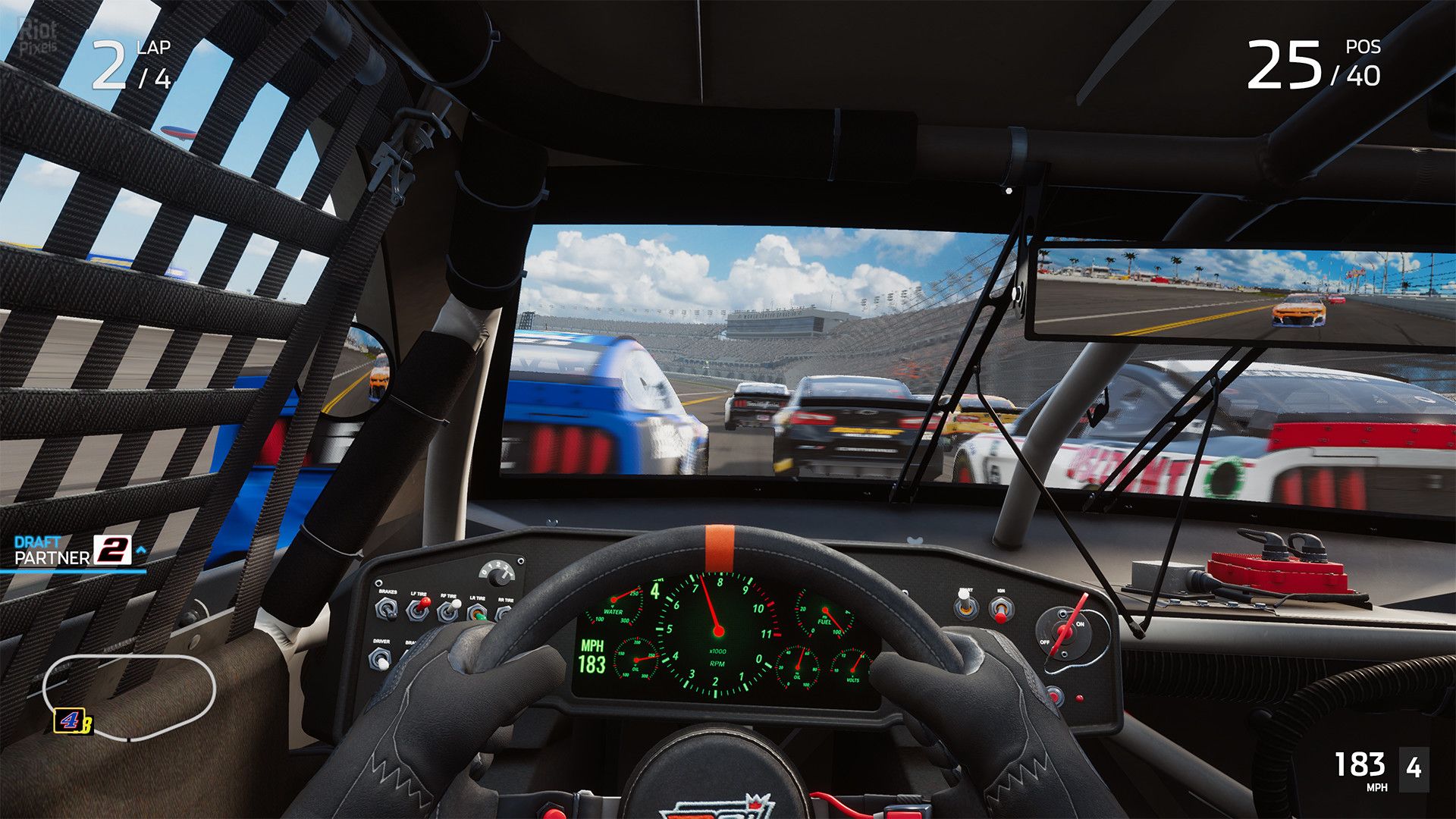 NASCAR Heat 4 screenshots at Riot Pixels, image