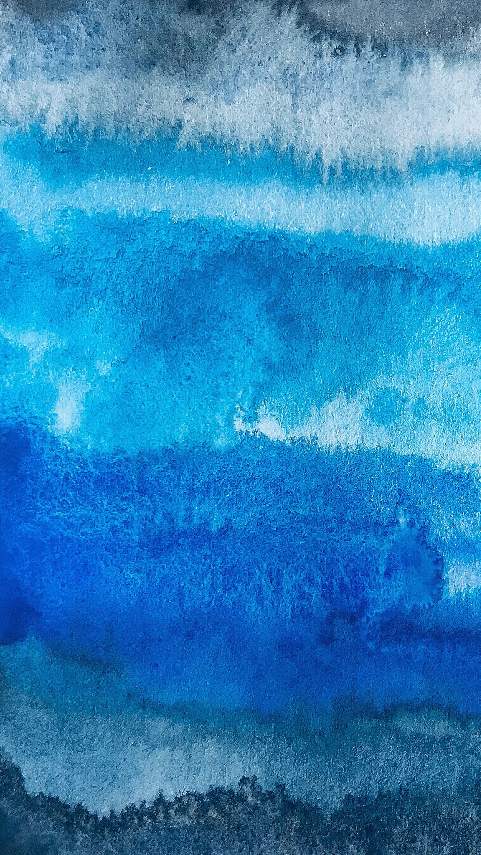 Deep Blue Sea, iPhone Wallpaper, Wallpaper, Waves