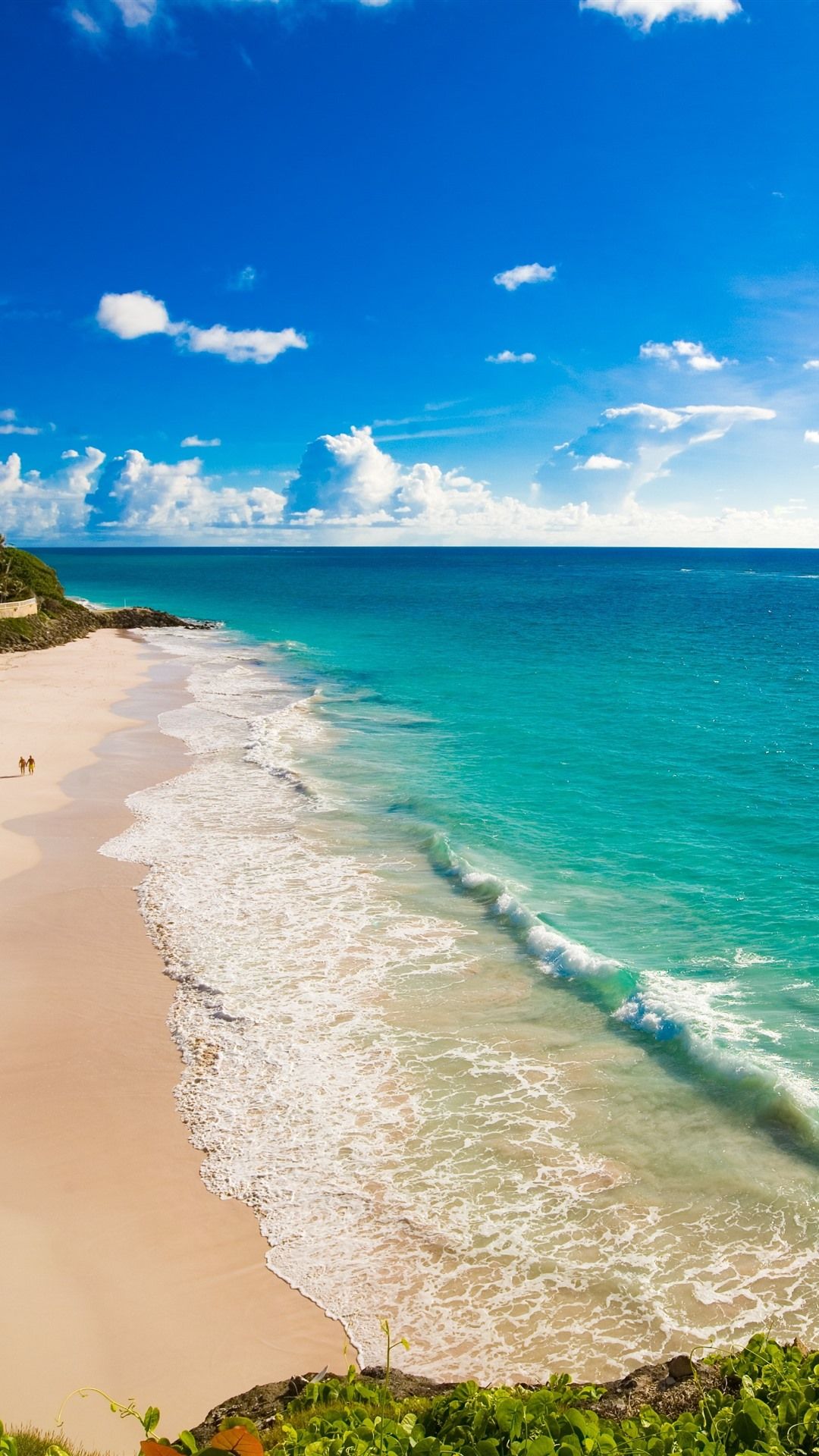 Beach, Blue Sea, Sunshine, Tropical 1242x2688 IPhone 11 Pro XS Max