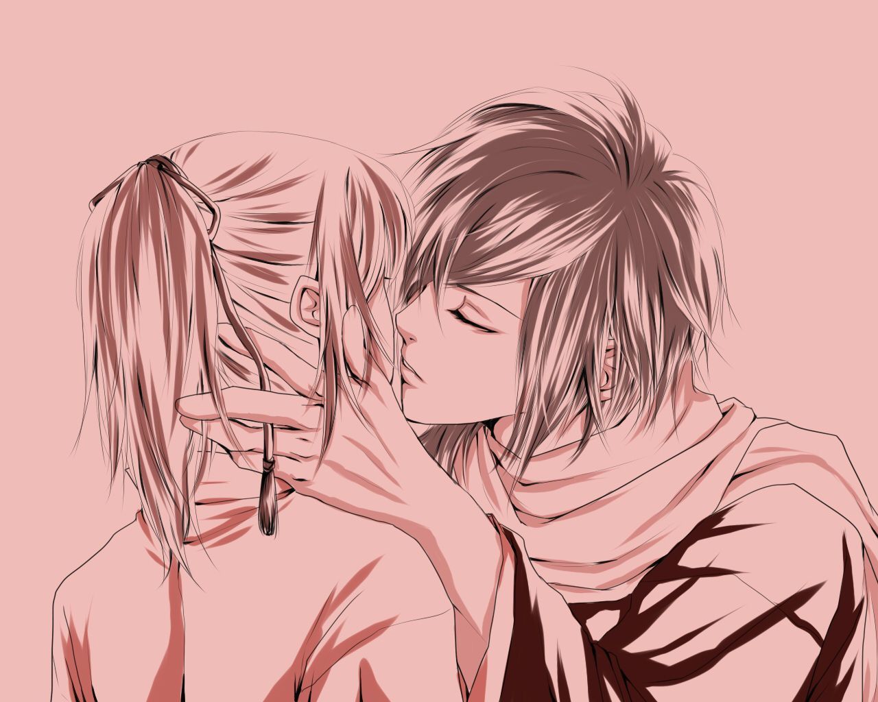 Anime Hakuouki Shinsengumi Kitan Wallpaper. Anime, Anime kiss