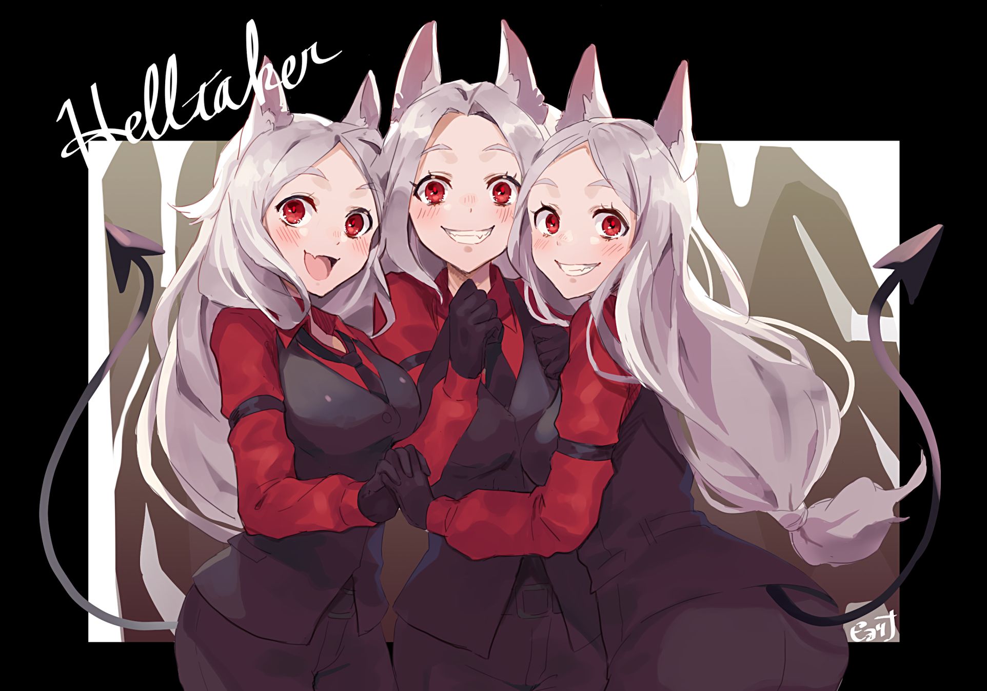 Cerberus Helltaker Wallpapers Wallpaper Cave