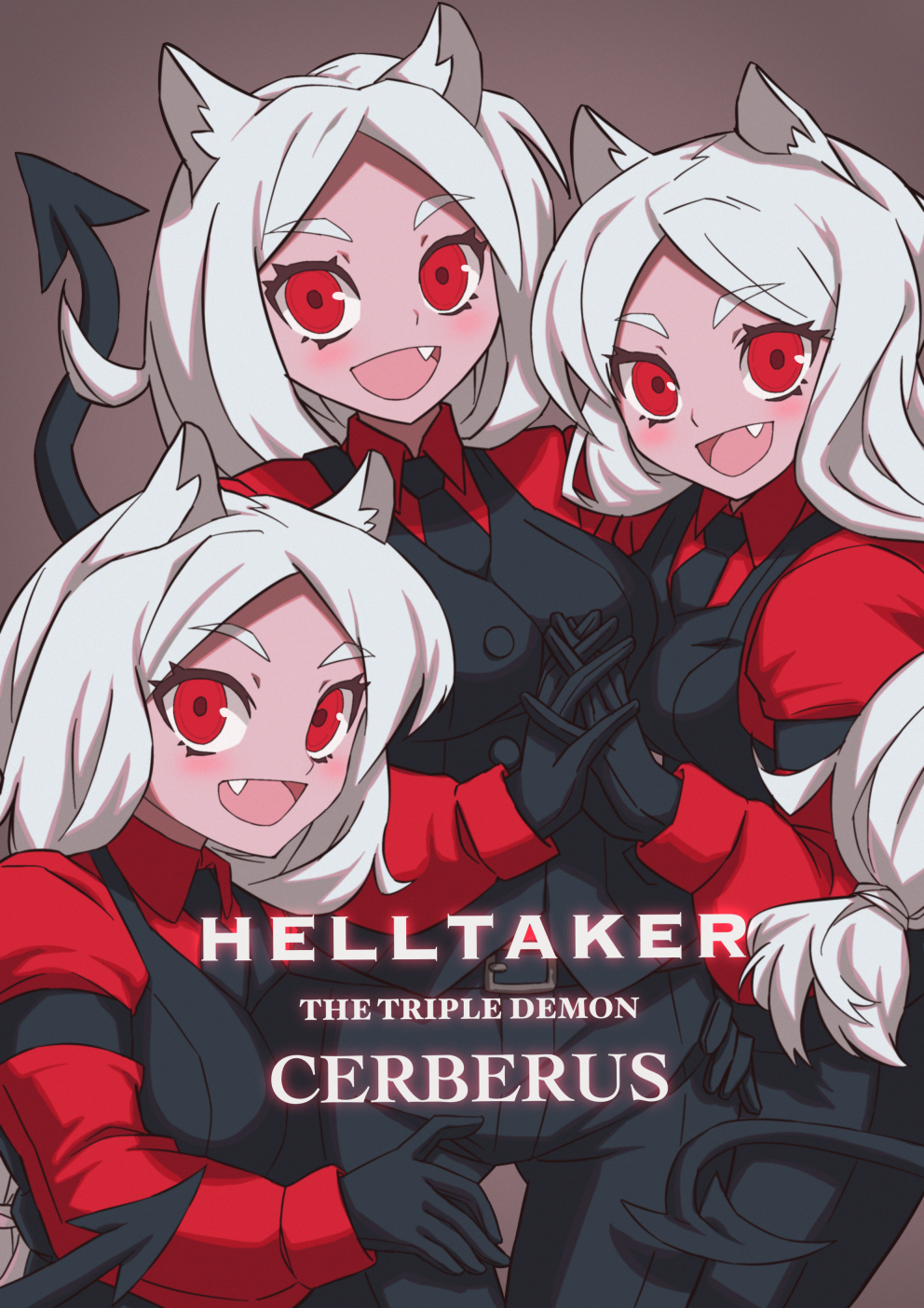 Cerberus (Helltaker) Image Anime Image Board