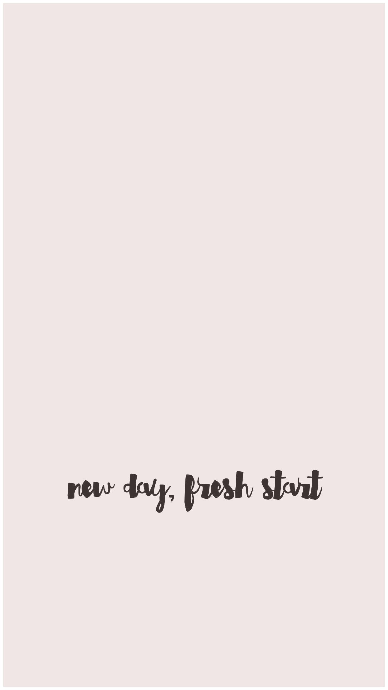 Every Day Is A Fresh Start Aesthetic Wallpapers Wallpaper Cave