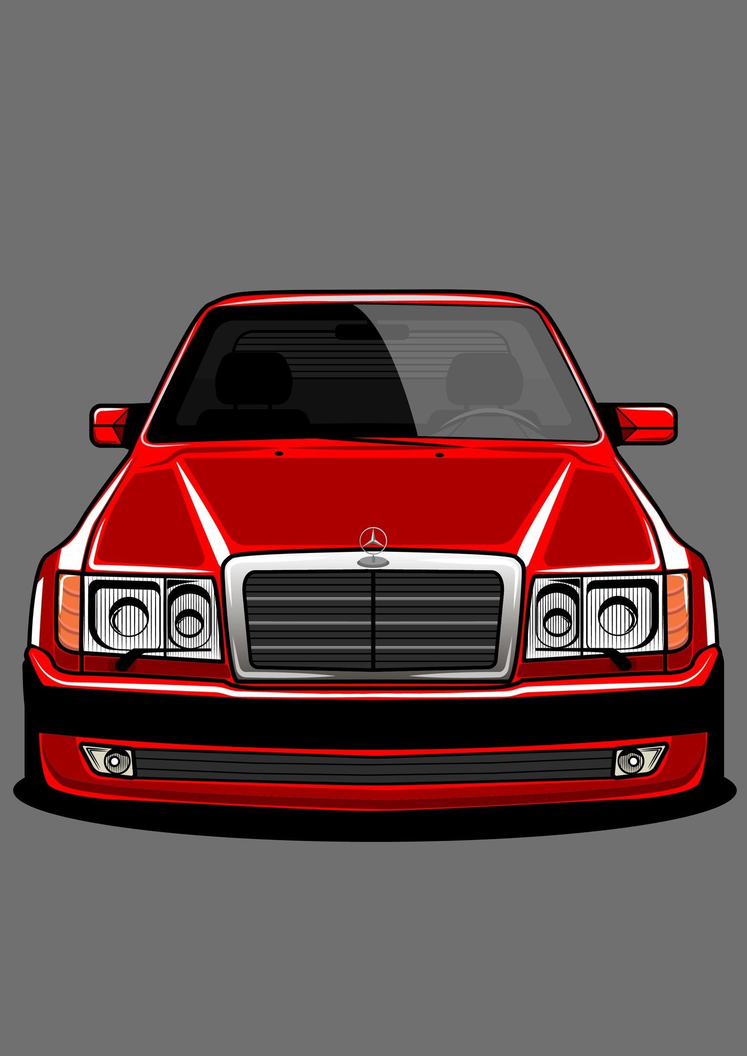 Mercedes Benz w140 vector illustration с изображениями
