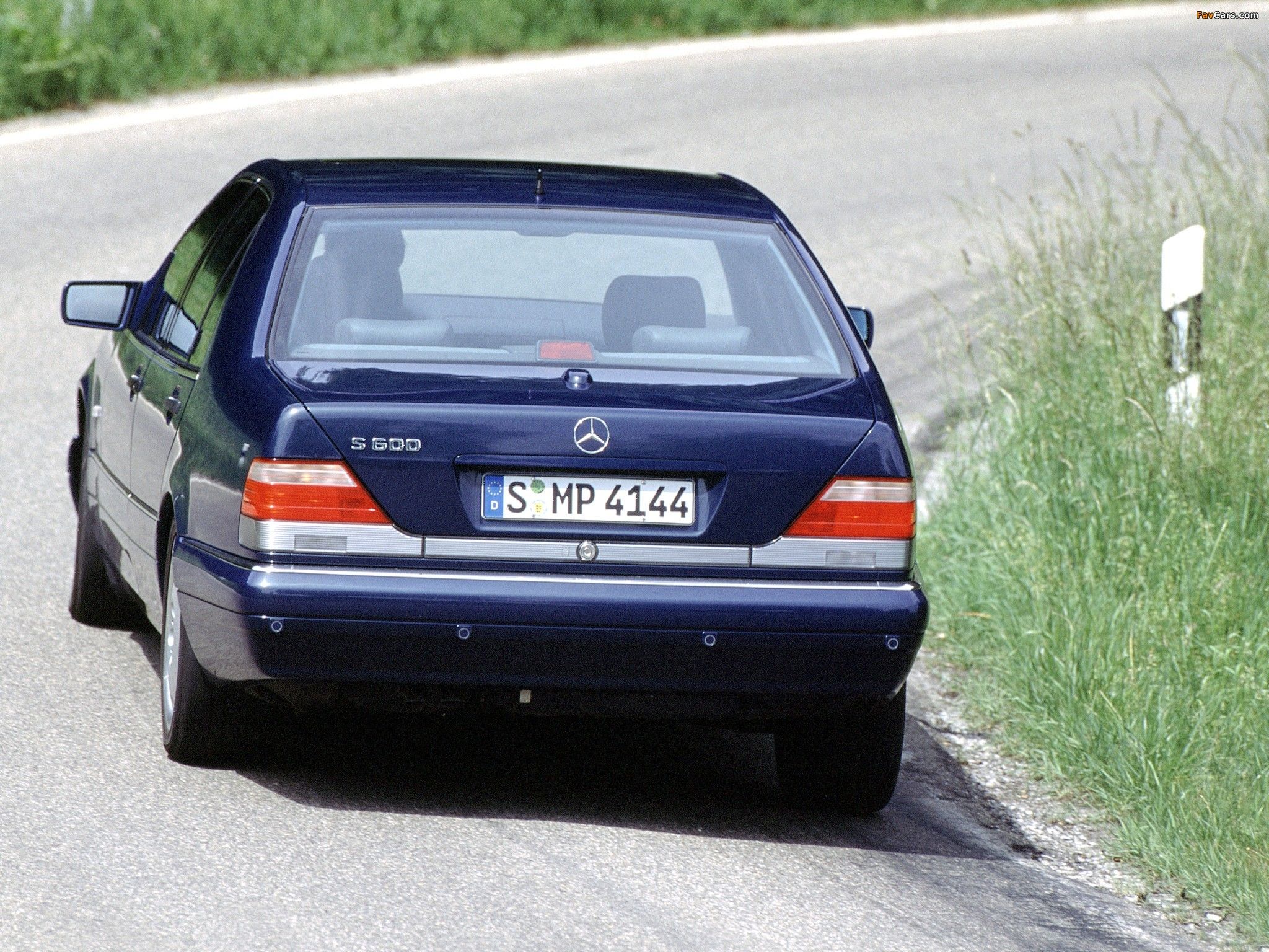 Mercedes Benz S 600 (W140) 1993–98 Wallpaper (2048x1536)