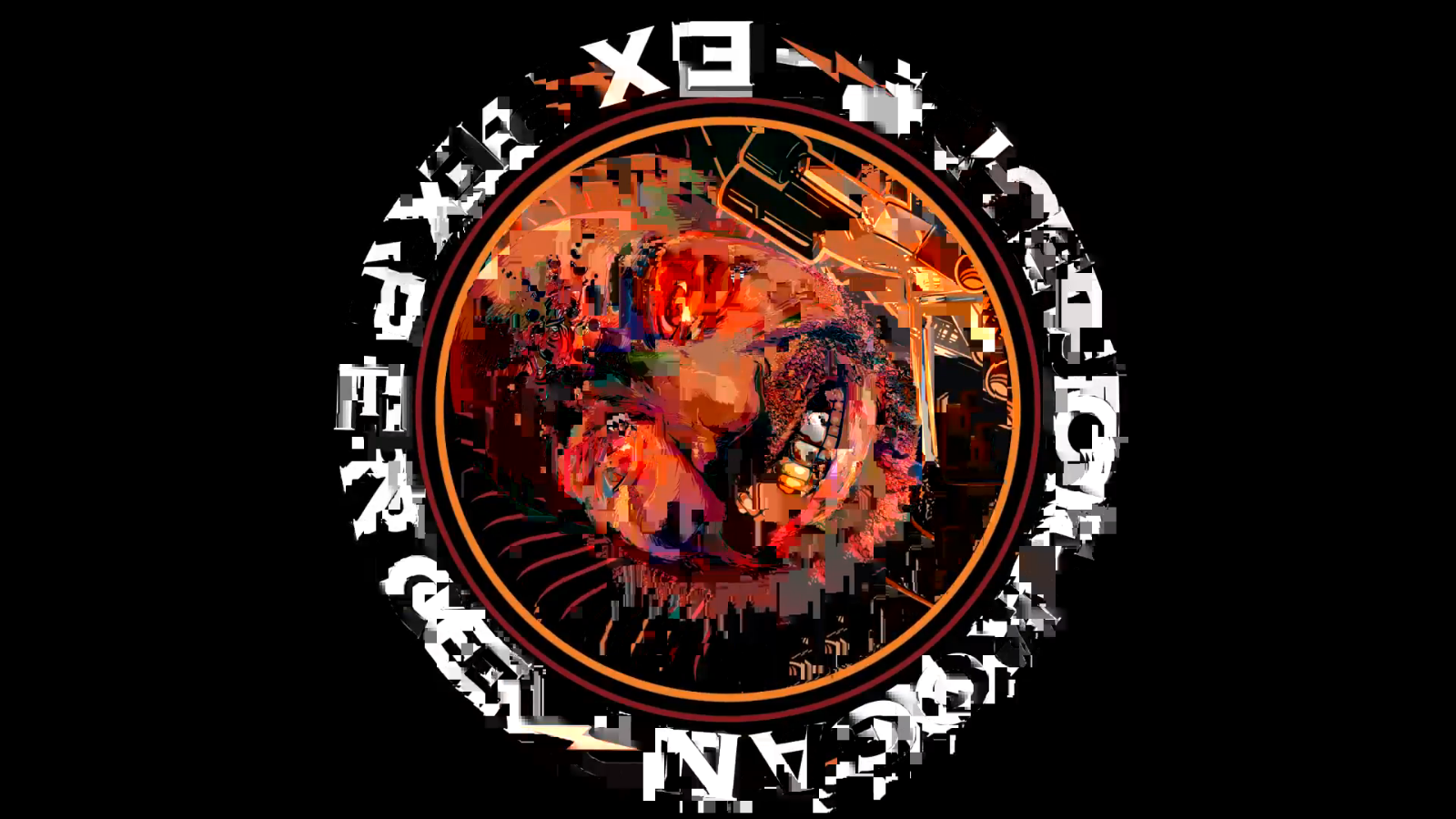 Joe Rogan logo glitched out