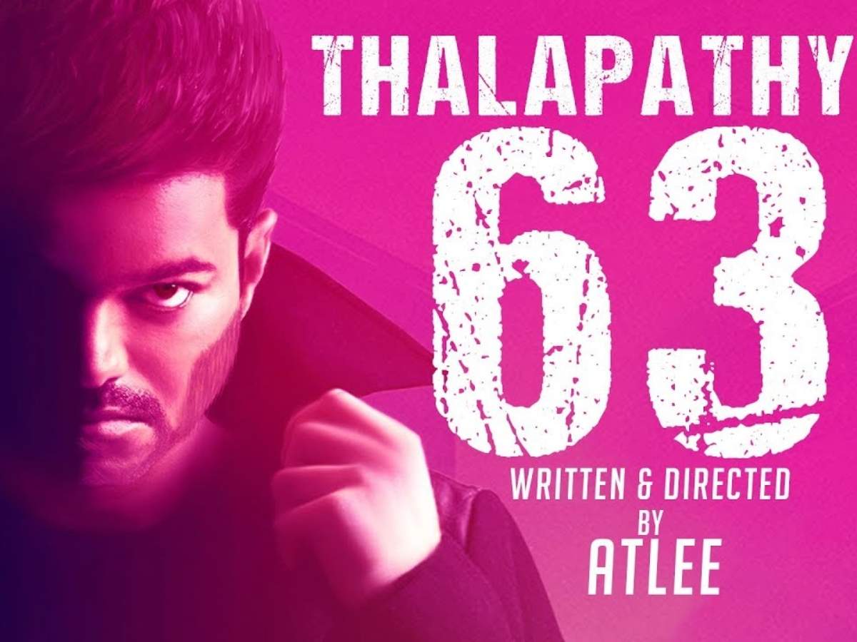 Thalapathy 63' first look to be out on Vijay's birthday?. Tamil