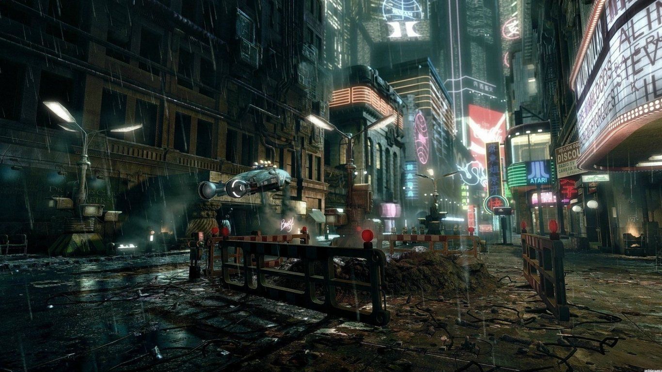 Dystopian Futuristic Wallpaper 1080p. Blade runner, Cyberpunk