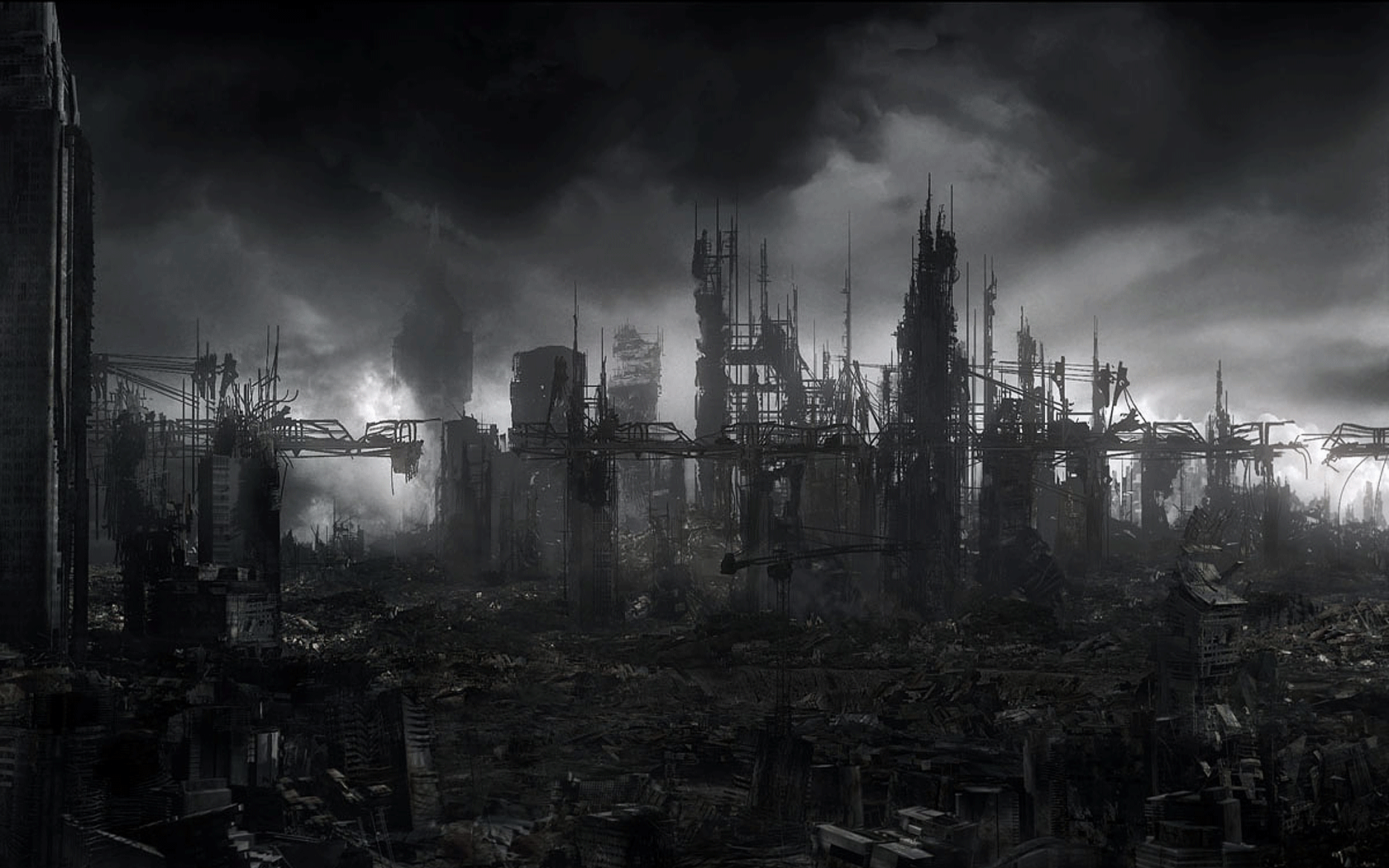 Dystopian Background