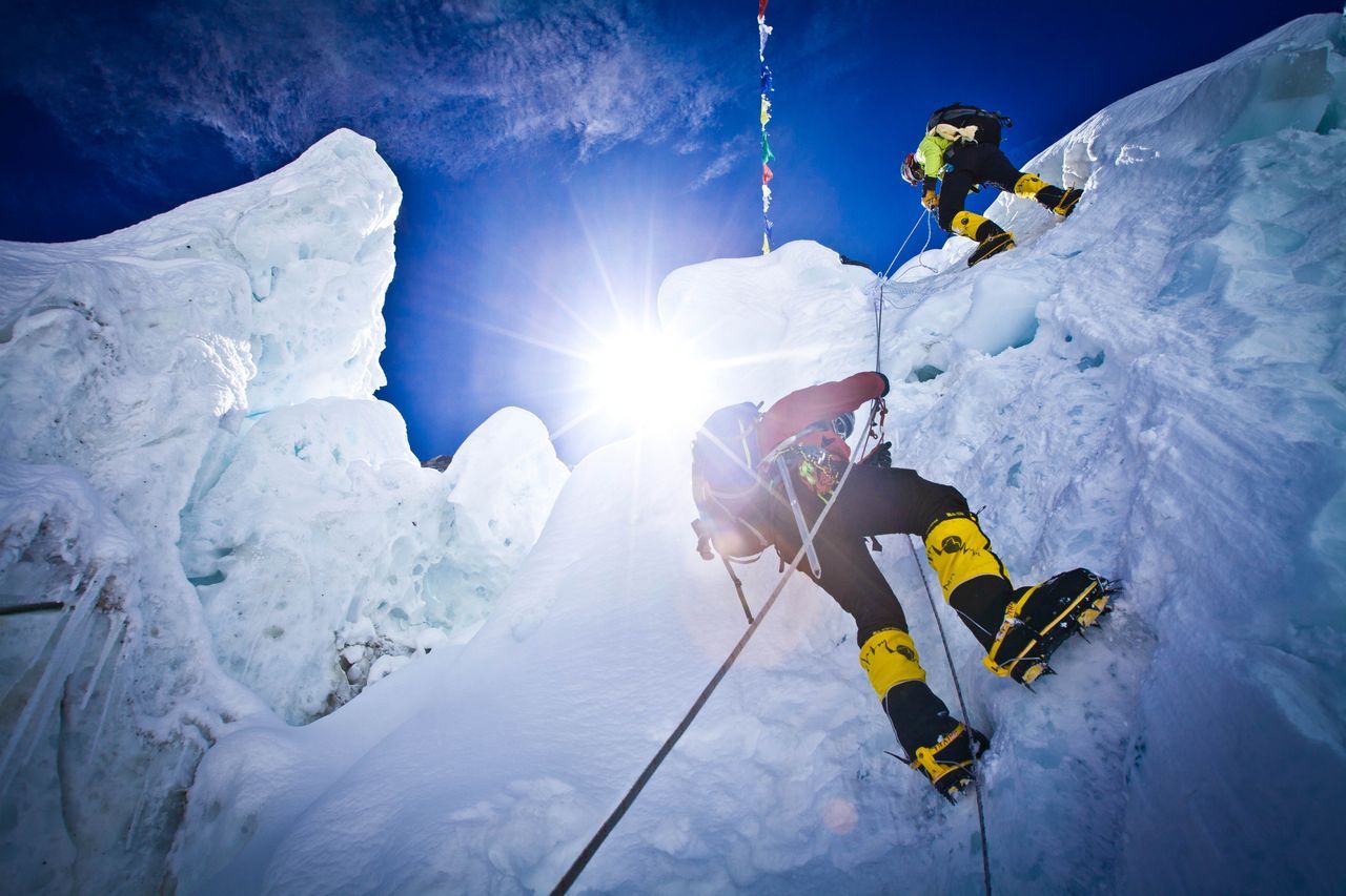 Mountain Climbing Wallpaper Everest Rock Climbing