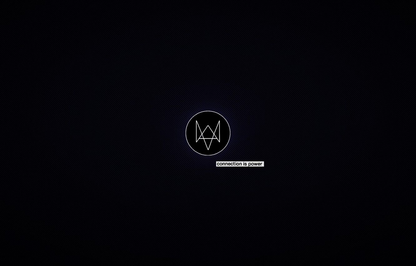 Wallpaper background, the game, logo, logo, game, black, dogs, watch, watch dogs, Watch_Dogs image for desktop, section игры