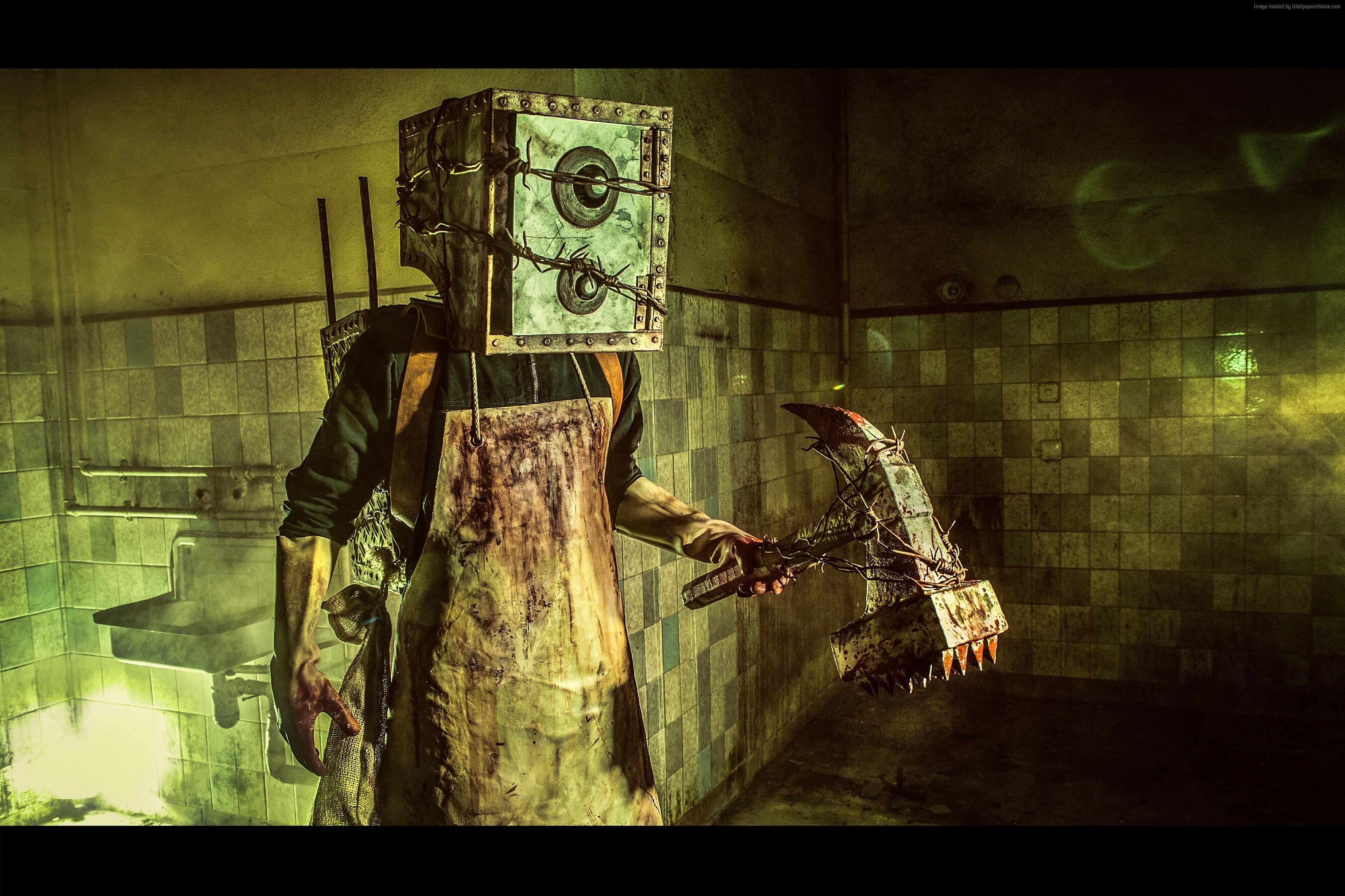 #The Evil Within, #Mikami, #survival horror, #Boxman, #game