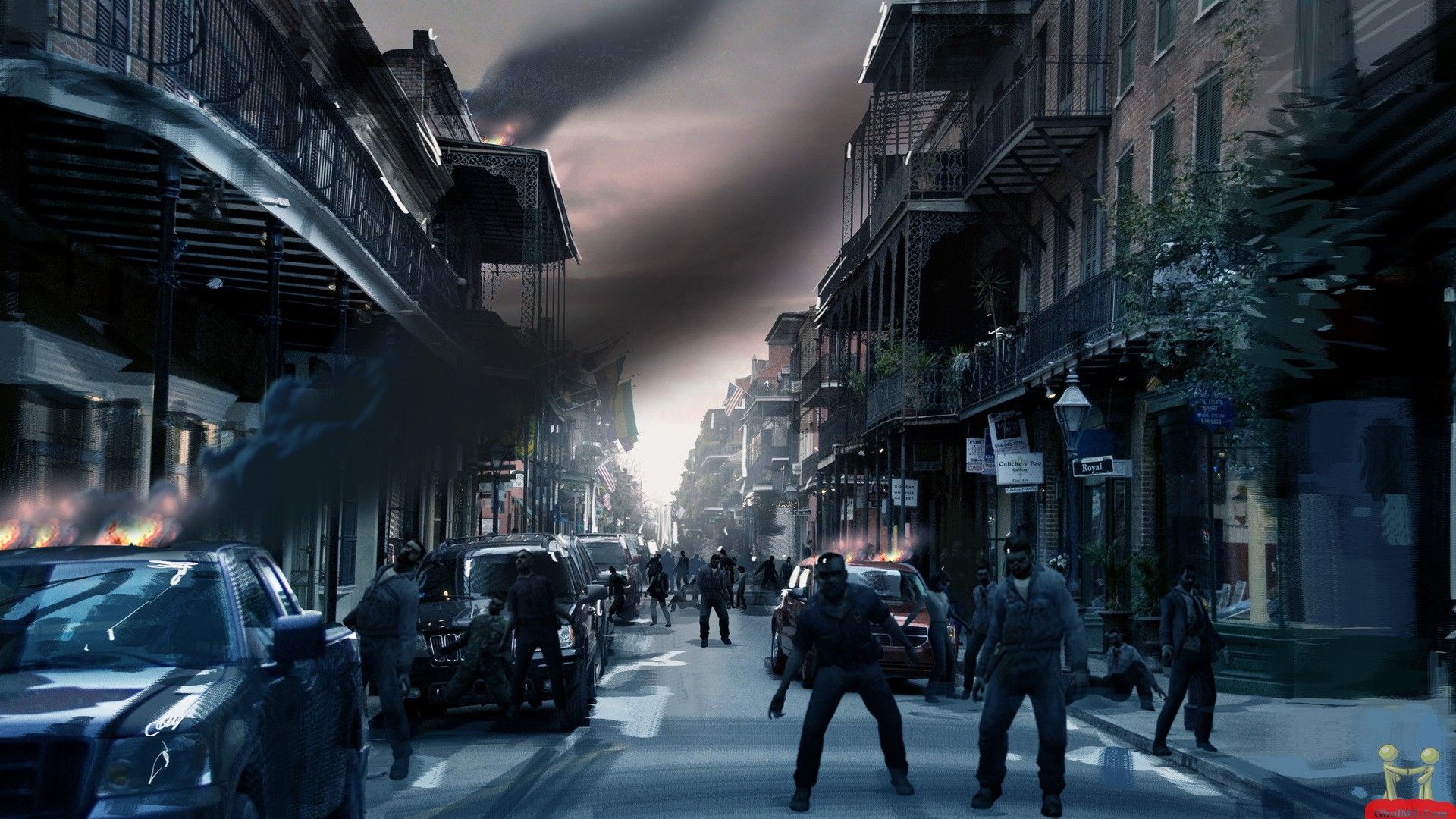 3D Horror Game Wallpaper