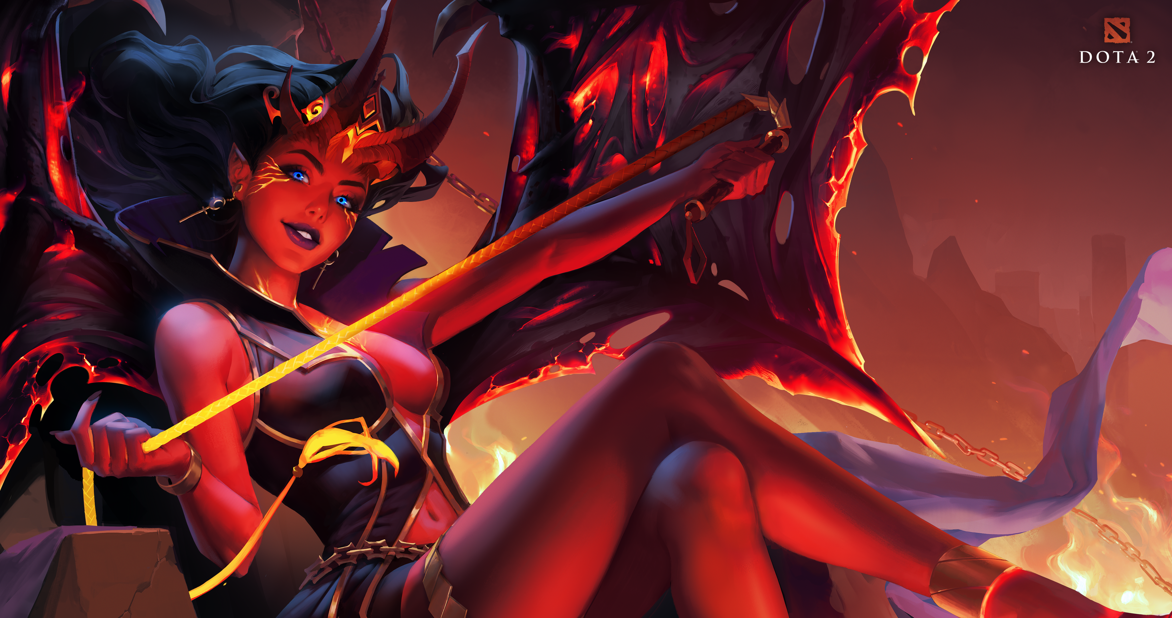 Dota 2 of Ristul. Queen of Pain Arcana