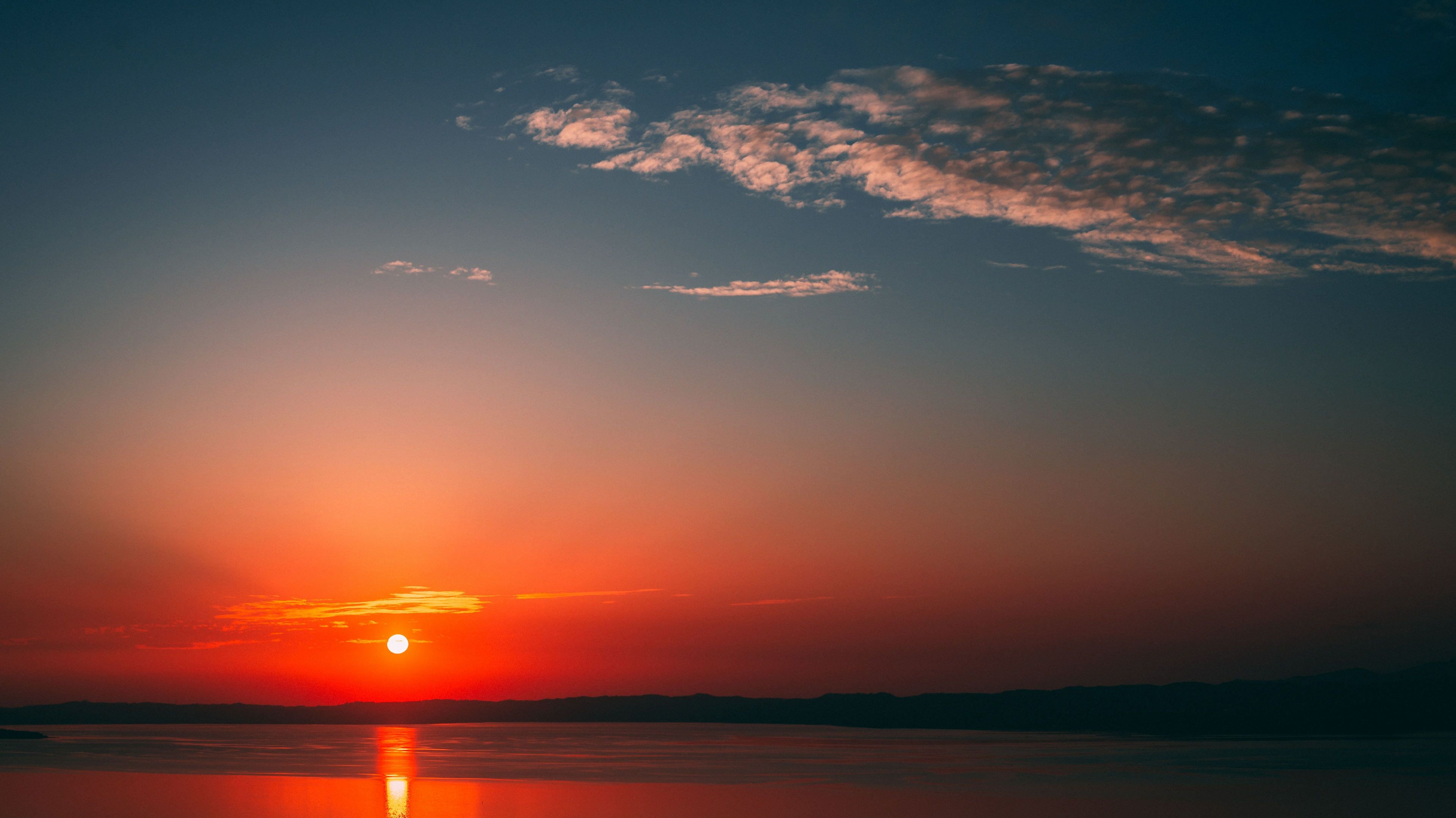 Wallpaper 4k Beautiful Sunset Wallpaper