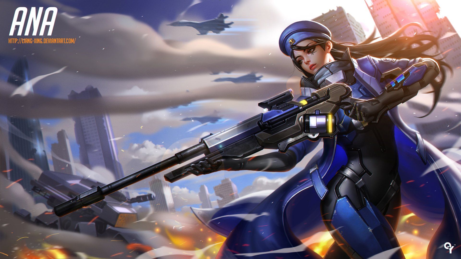 Ana (Overwatch) HD Wallpaper and Background Image