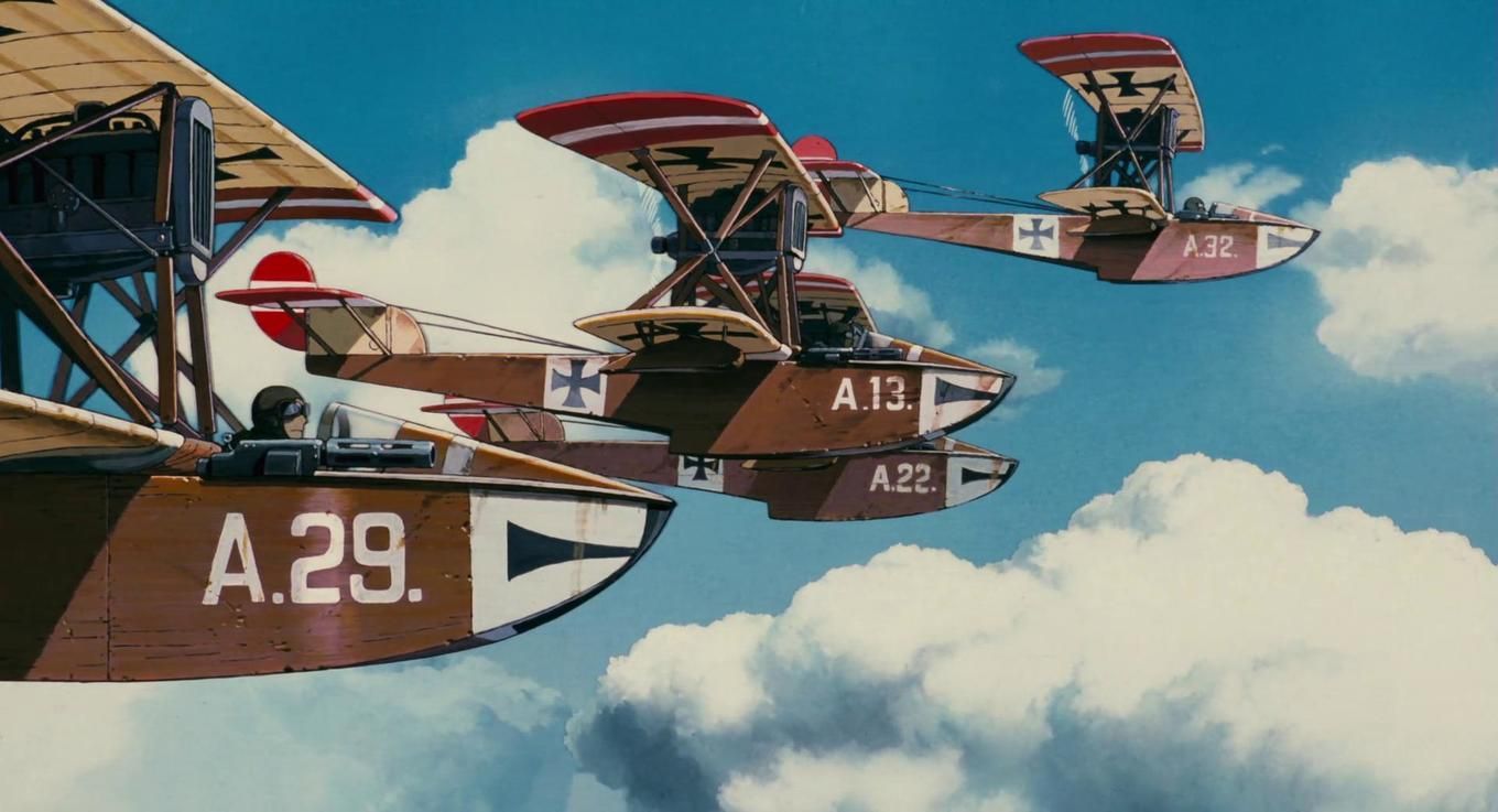 Porco Rosso Wallpaper. Ghibli, Geek culture, Background design