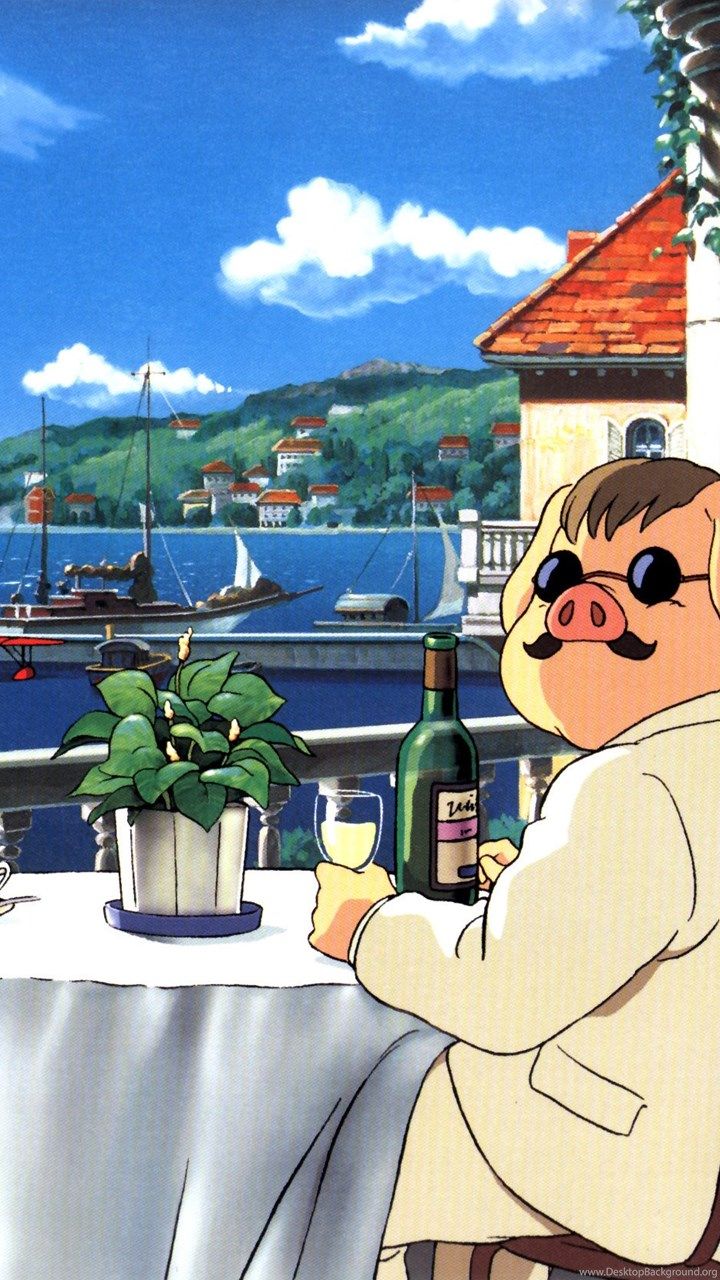 Porco Rosso HD Wallpaper Desktop Background