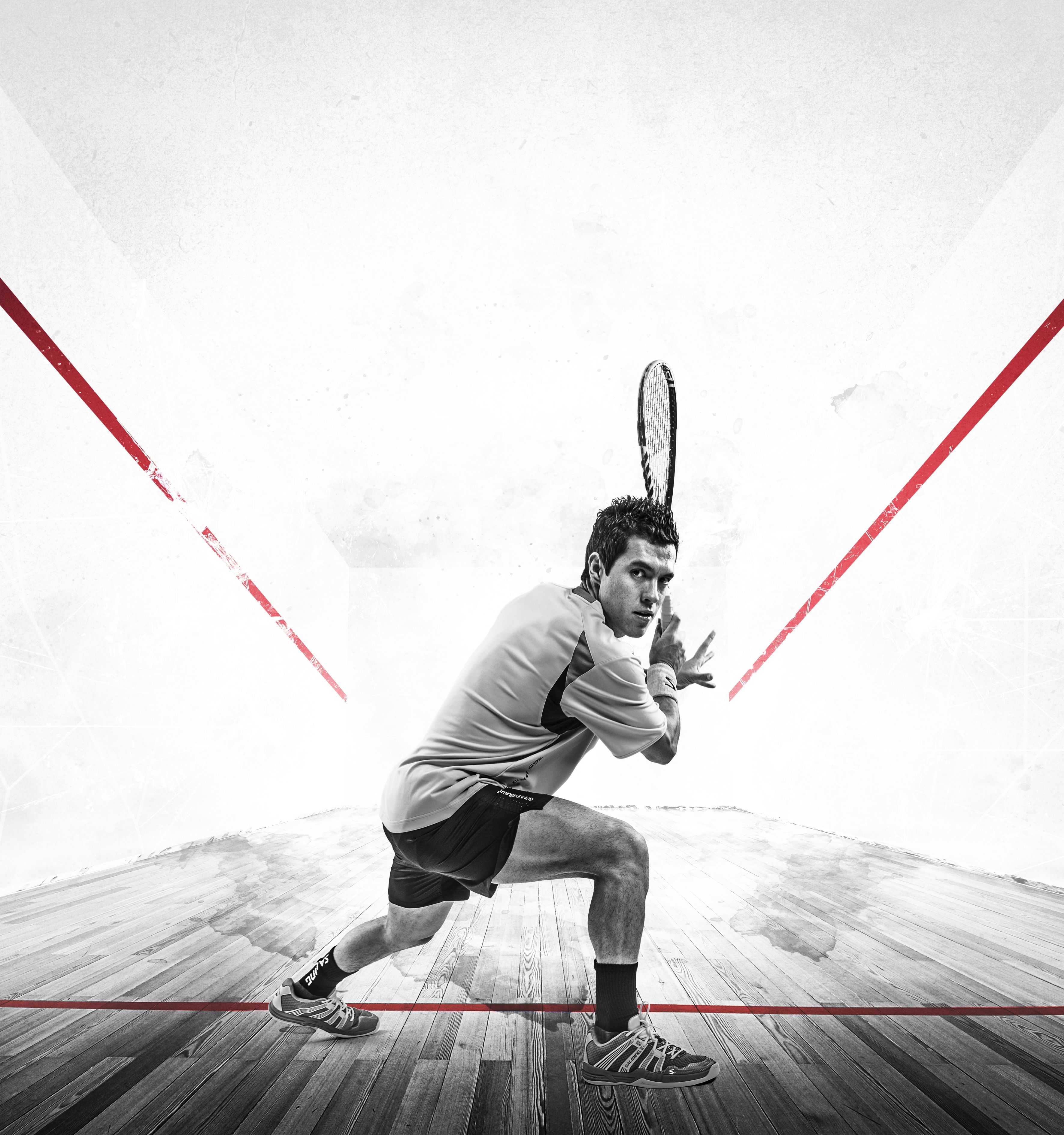 crossline: Squash Sport Wallpaper