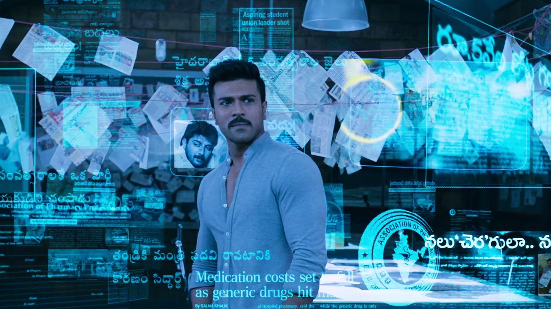 Tough look of Ram Charan from Dhruva Stills & Posters