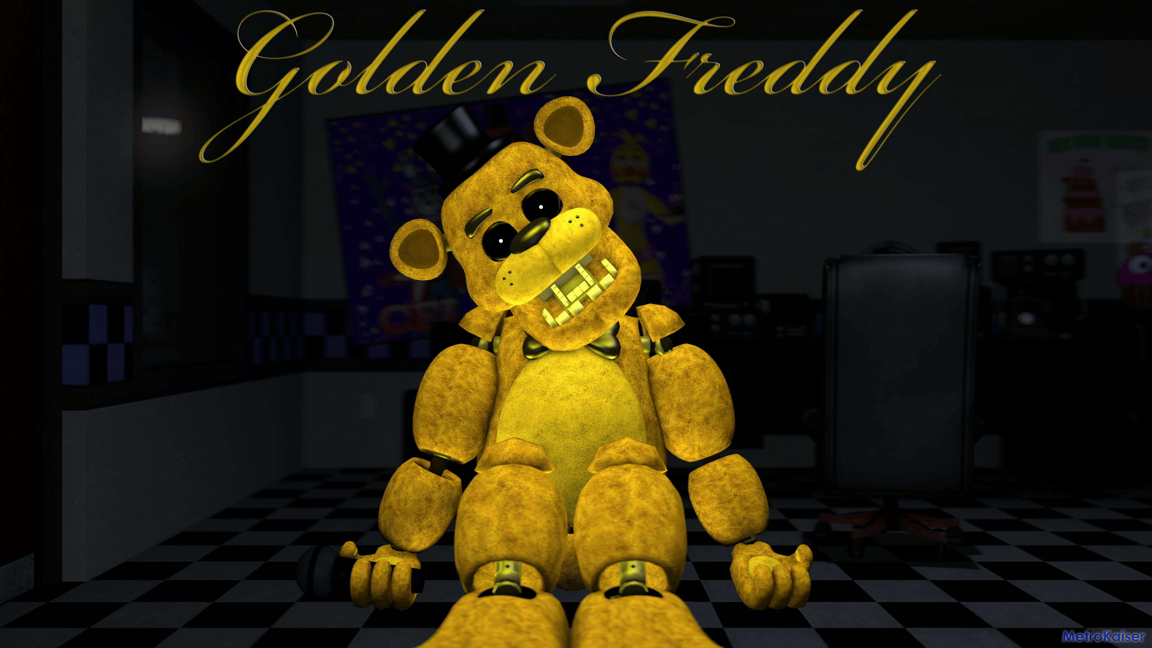 Golden Freddy Wallpaper Free Golden Freddy Background
