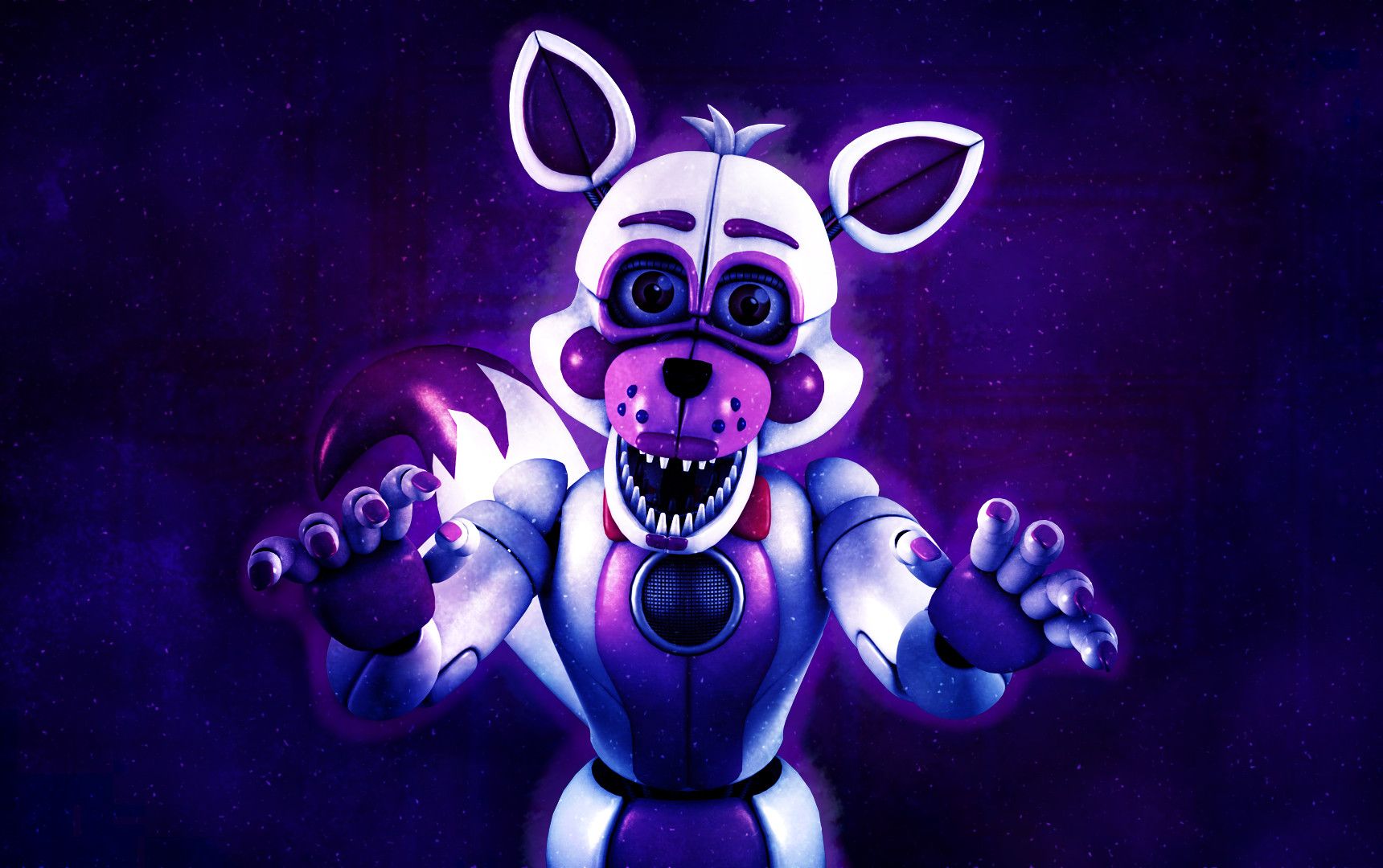 green blacklight foxy