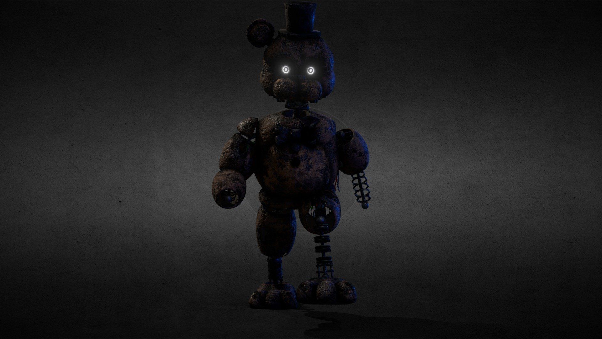 TJoC Ignited Freddy New Walking Anim & Textures