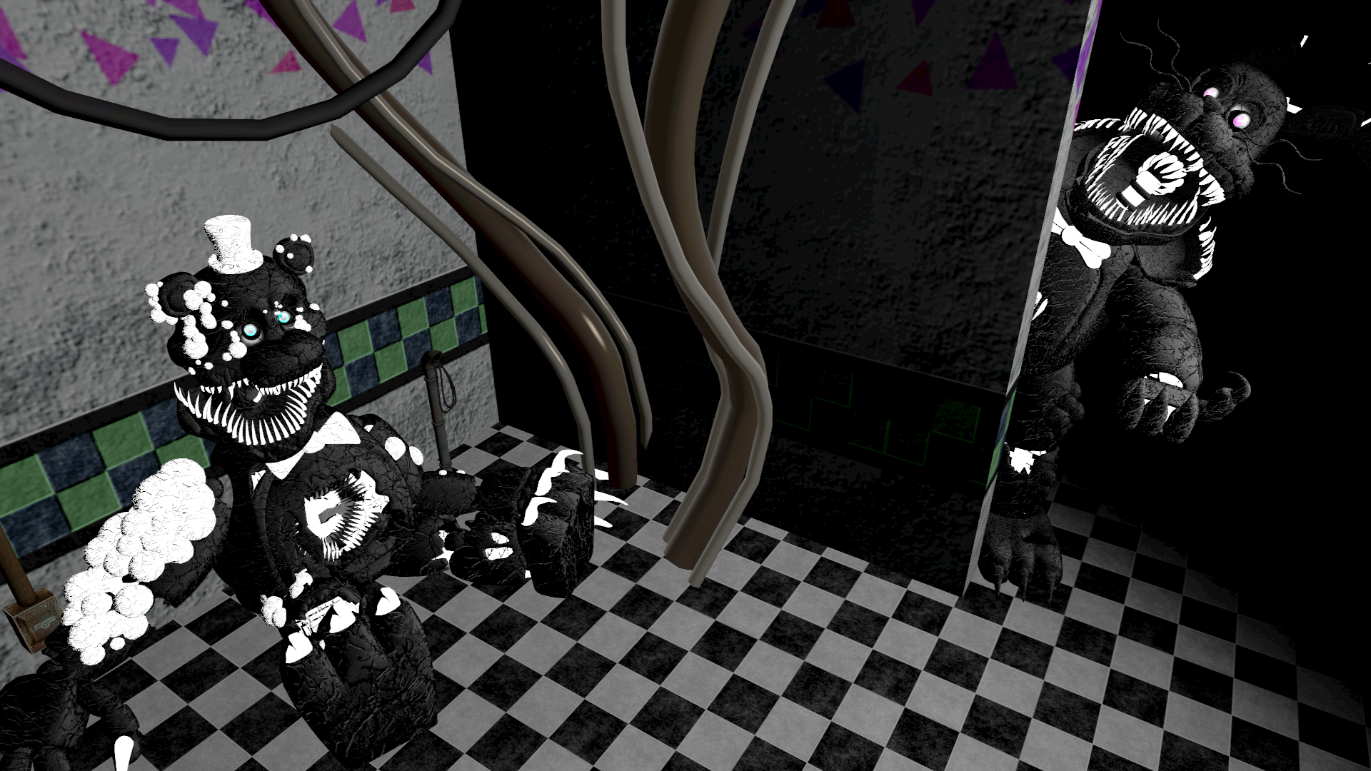 best Shadow Freddy image on Pholder. Fivenightsatfreddys, 5