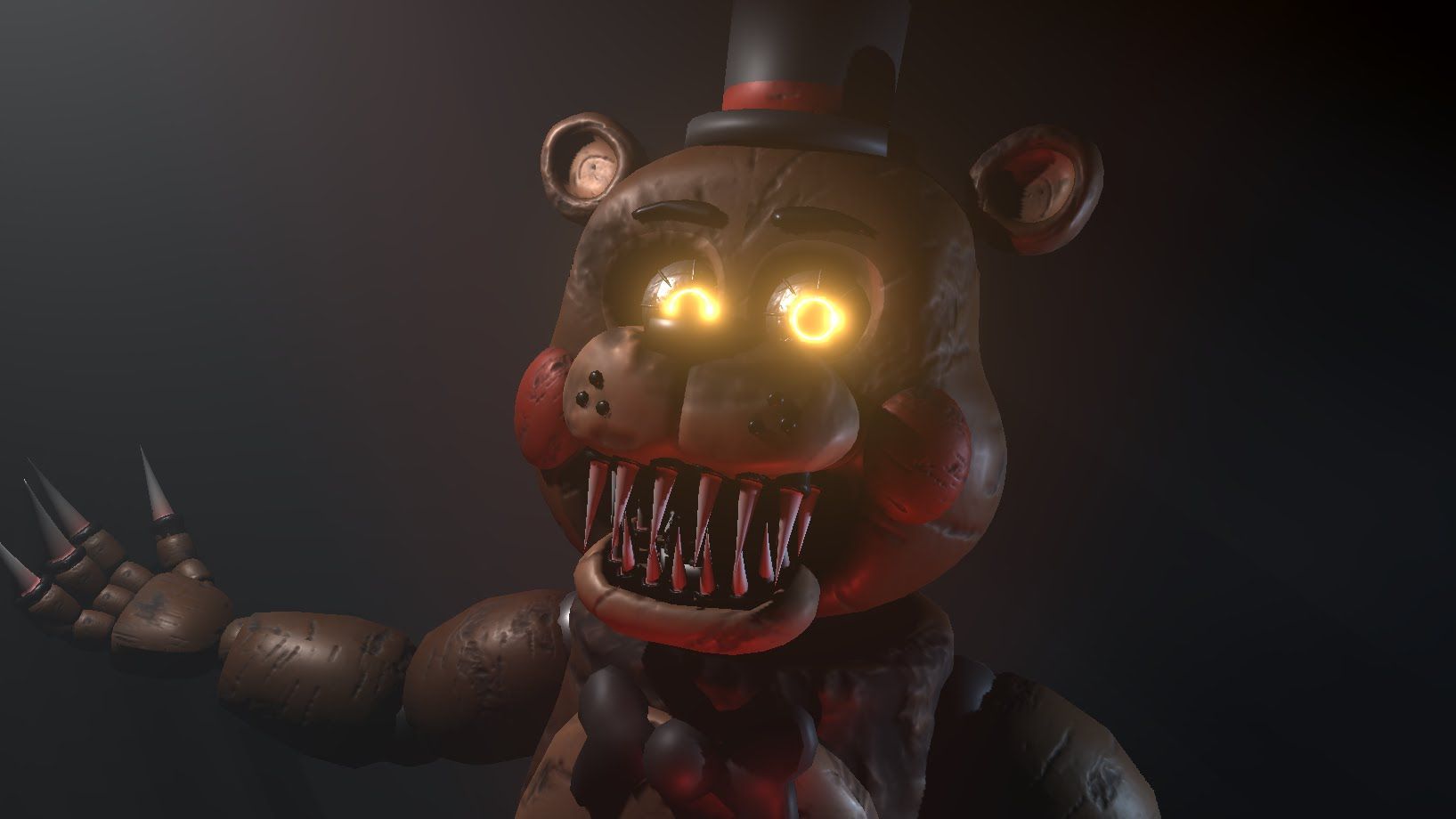 FNAF SINISTER TURMOIL Sinister Toy Freddy. Fnaf, Fnaf art, Fnaf