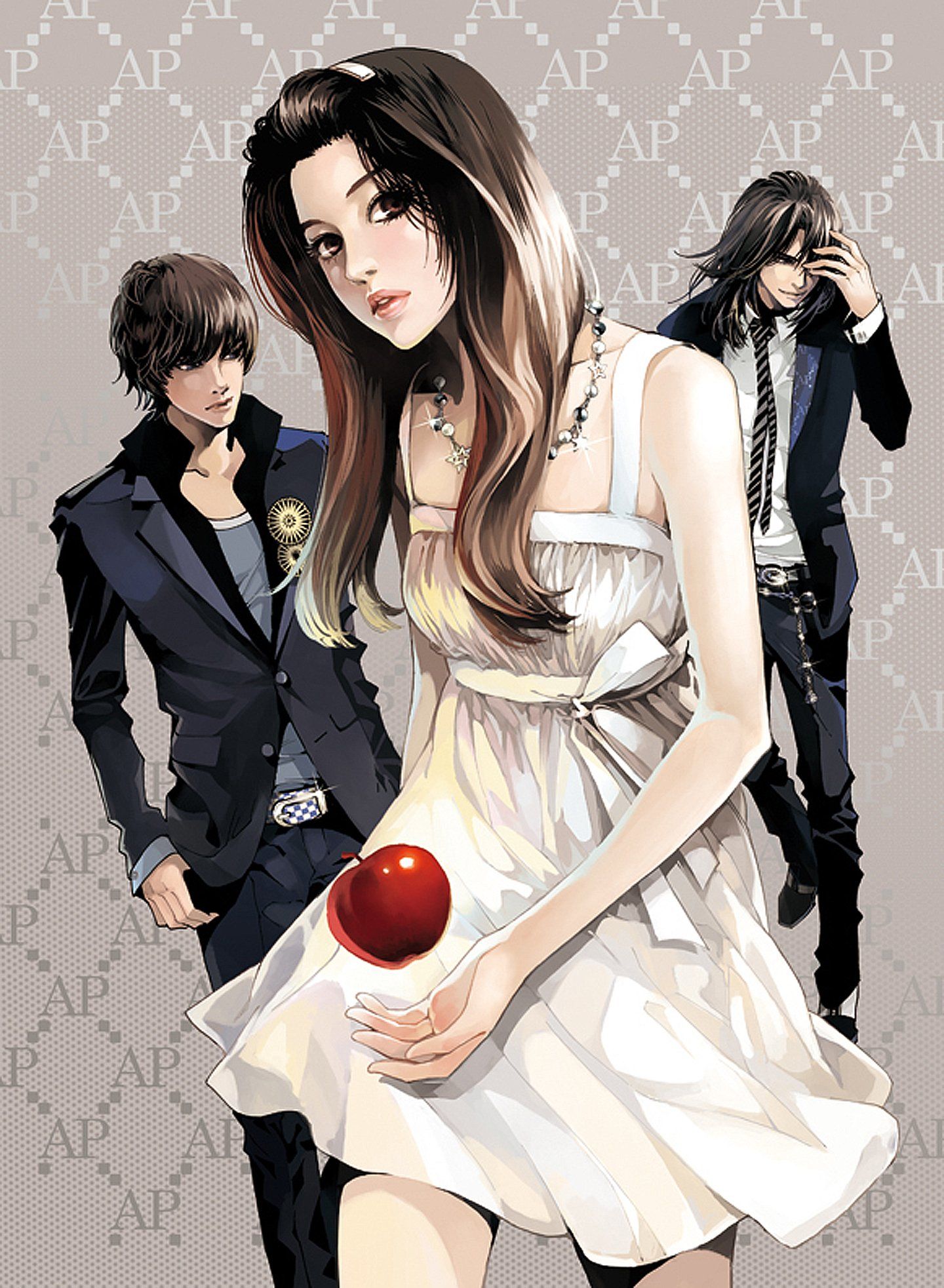 apple, Red, Beautiful, Girl, Boys, Black, Suit, Dress, Couples