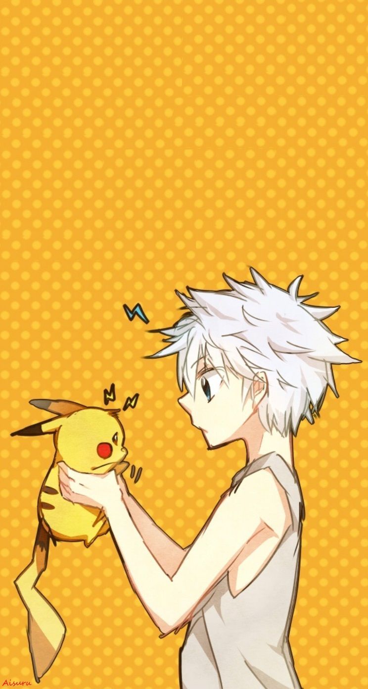 Killua Pikachu Wallpapers Iphone my edition A.Aisuru