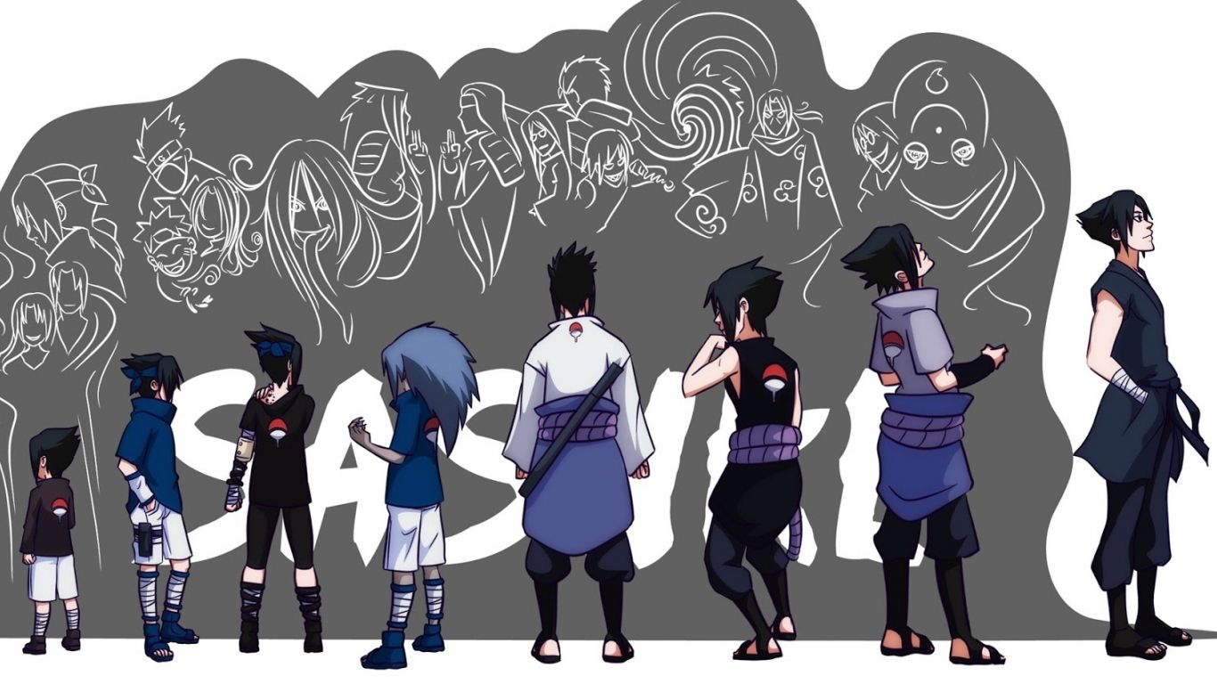 Free download Uchiha Sasuke Anime HD Wallpaper Desktop PC