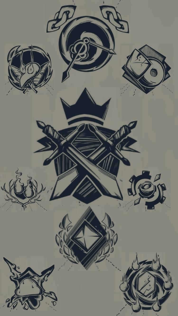 Attempt 2 at a boss icon wallpaper (750x1334)