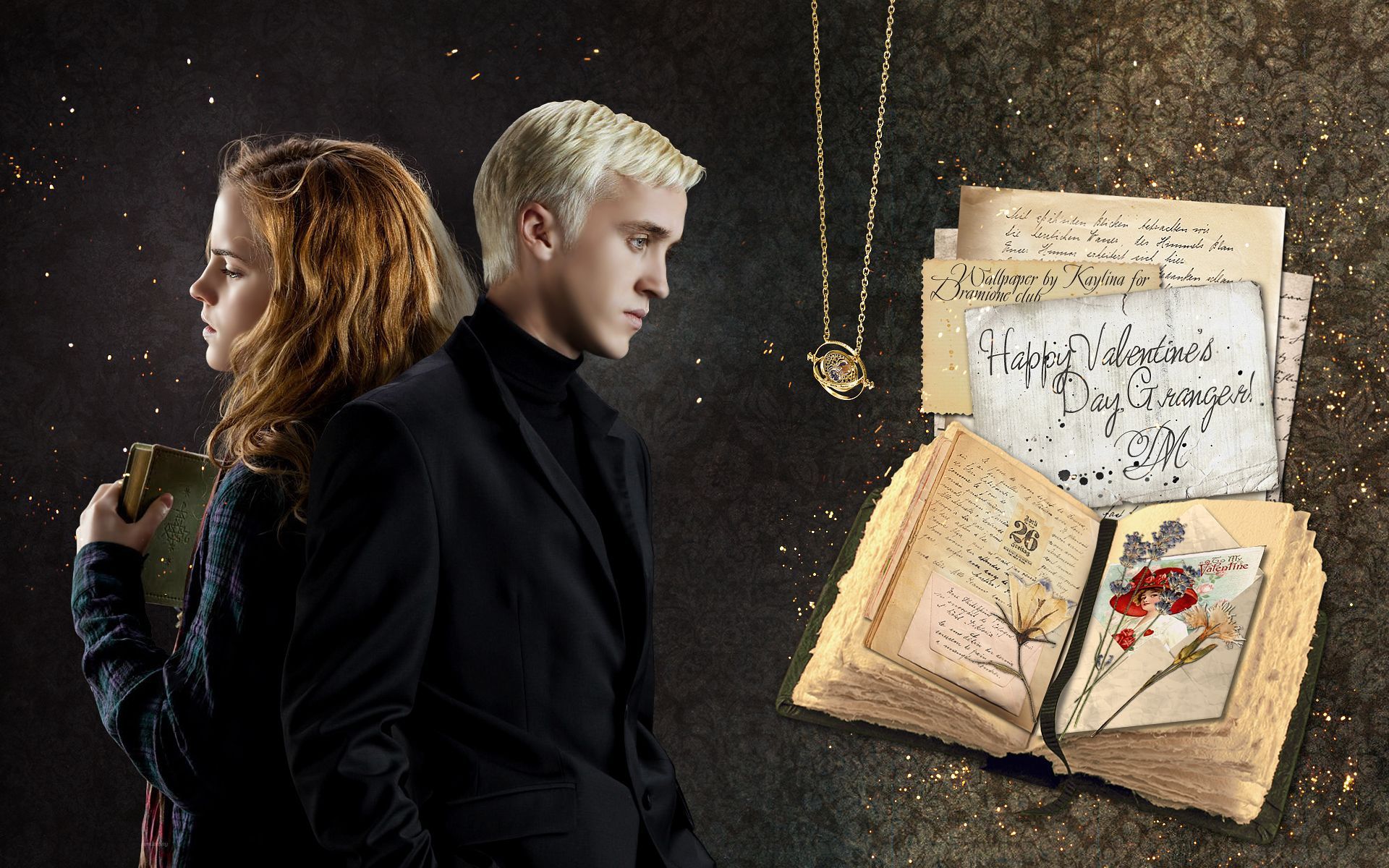 Dramione wallpapers by Kaylina on deviantART.