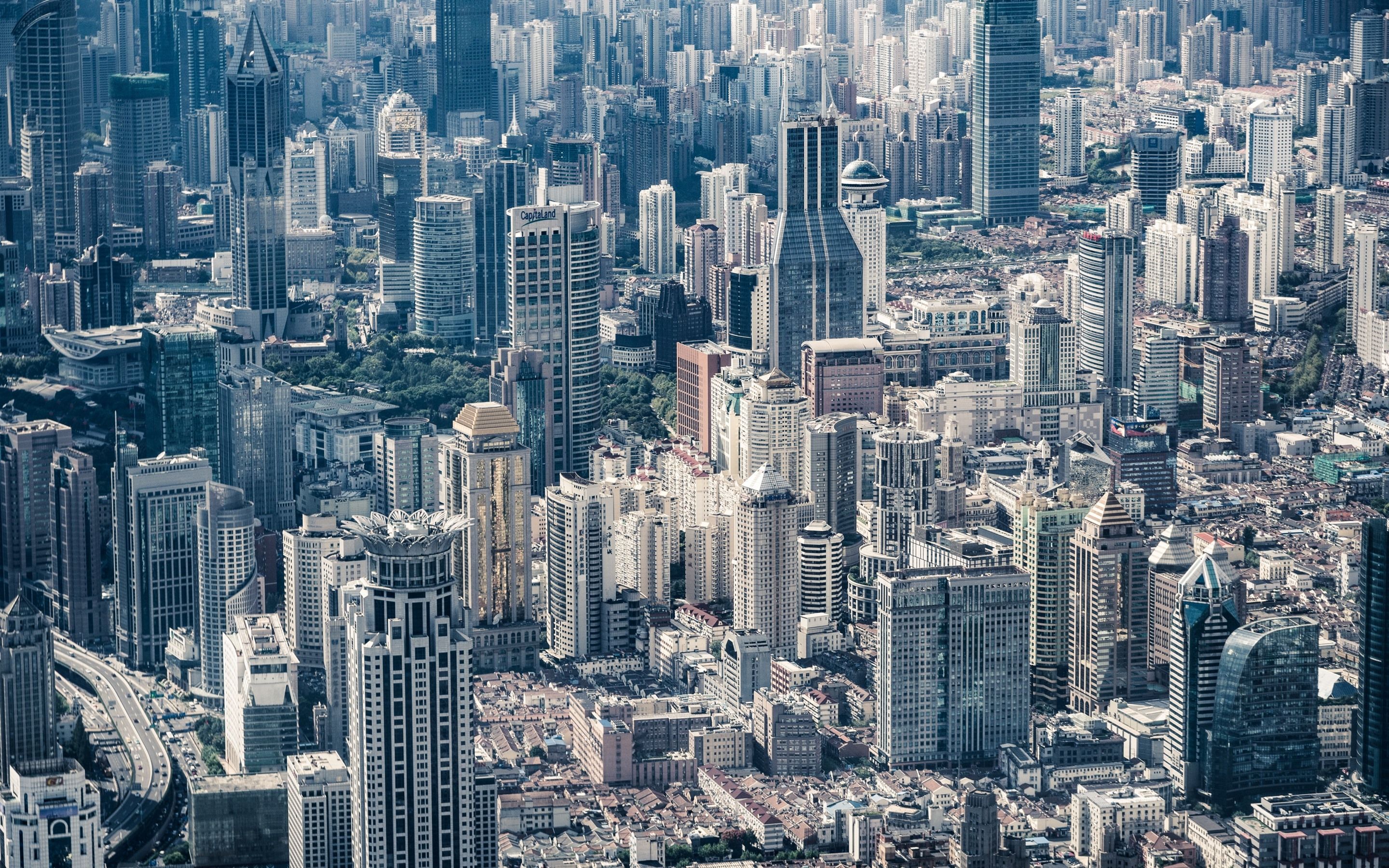 Wallpaper Shenzhen, skyscrapers, city, China 2880x1800 HD Picture