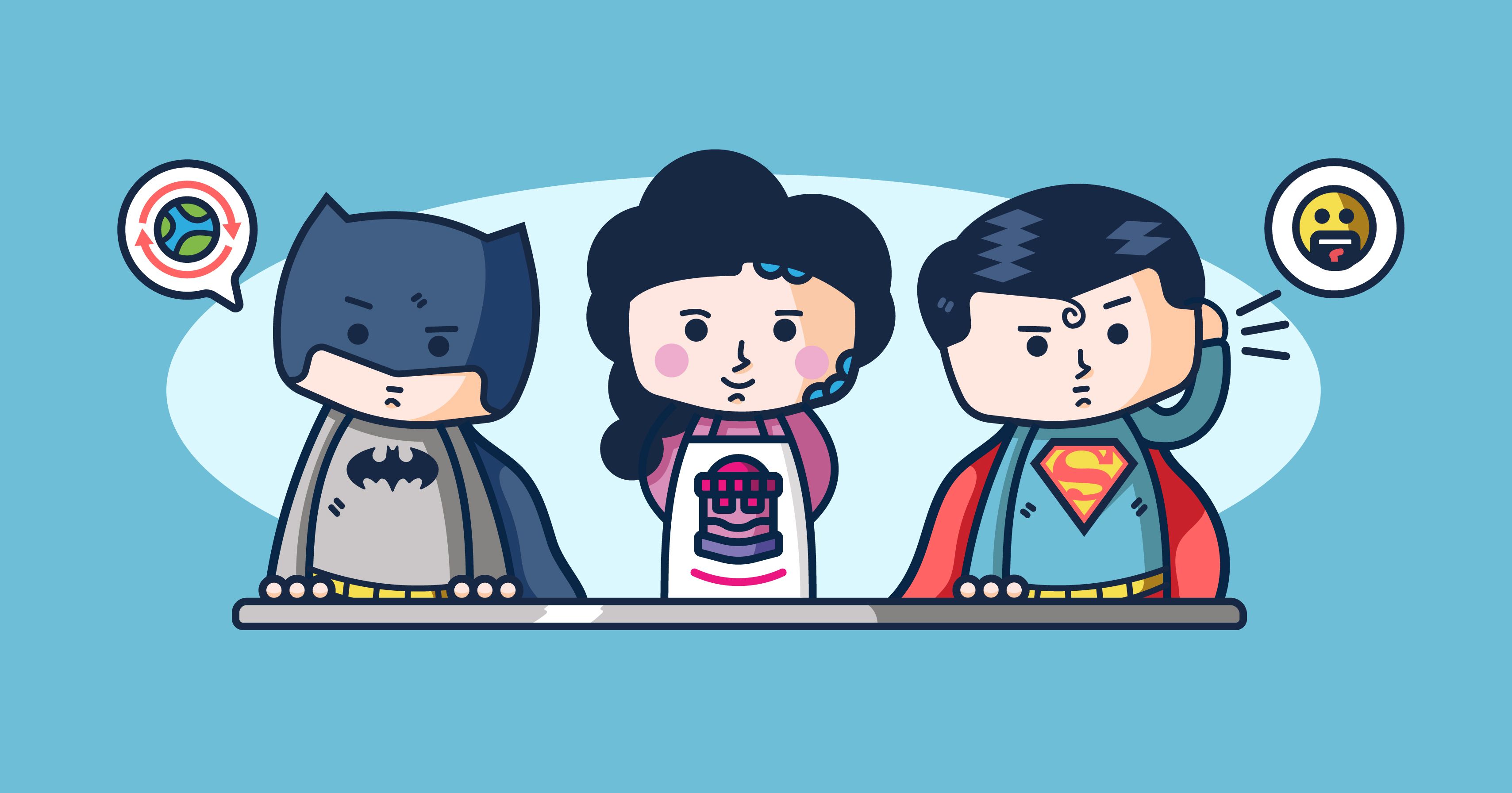 Superheroes WorkIng In Customer Service, HD Superheroes, 4k