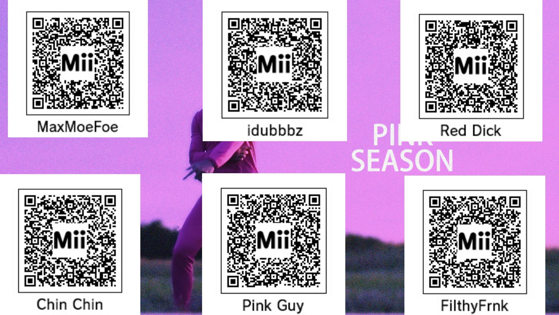 Filthy frank Smash bros miis