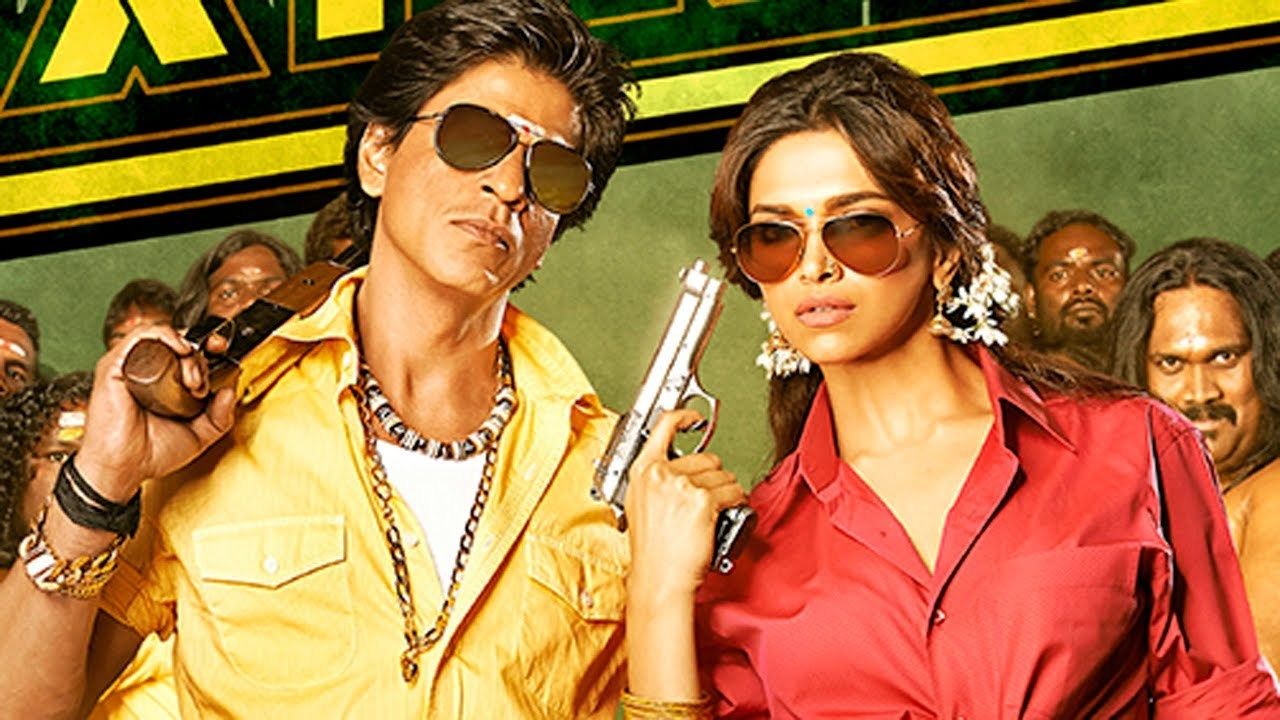 Chennai Express Wallpaper of Shahrukh Khan and Deepika Padukone