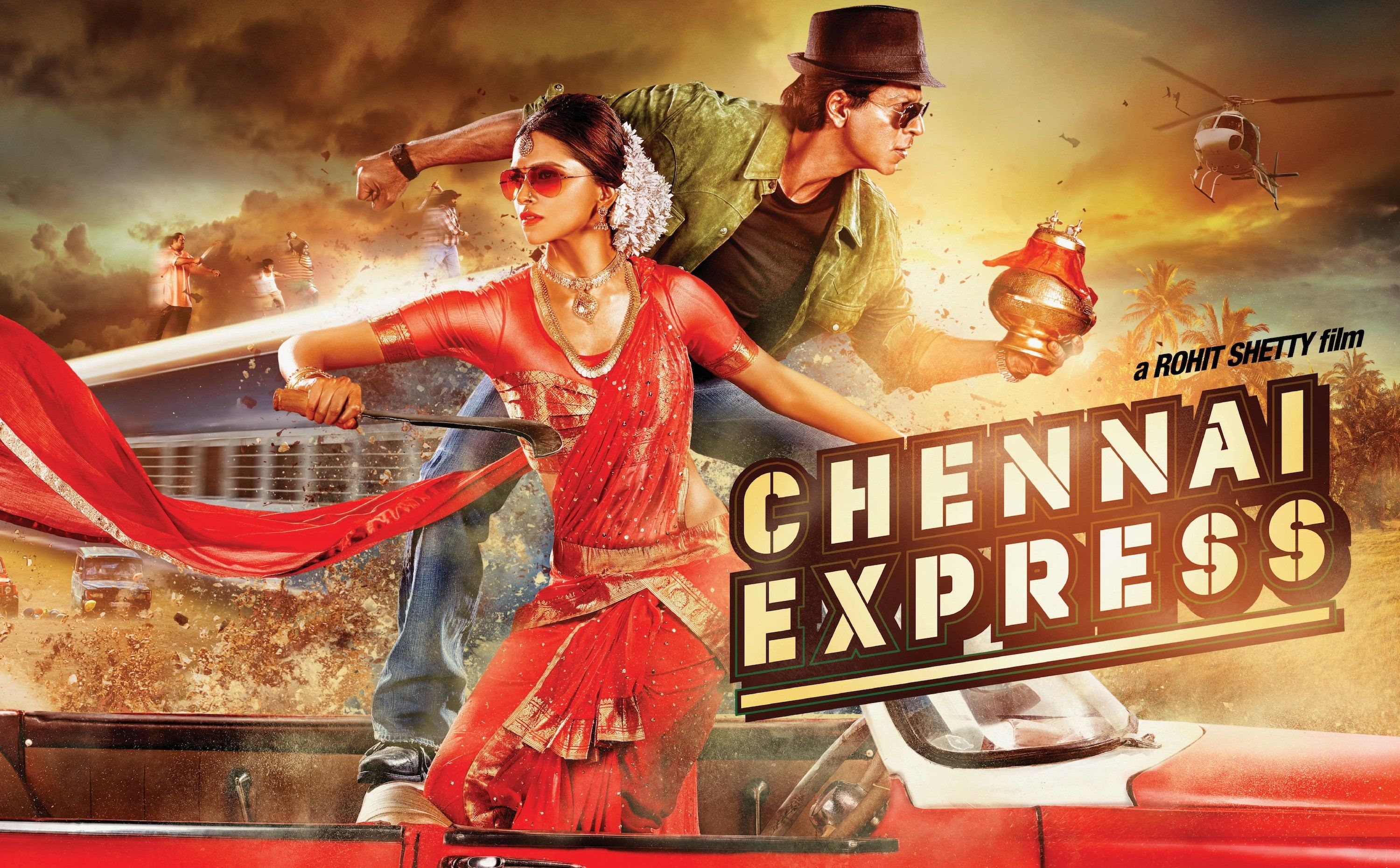 chennai, Express, Deepika, Padukone, Bollywood, Action, Comedy, Romance Wallpaper HD / Desktop and Mobile Background
