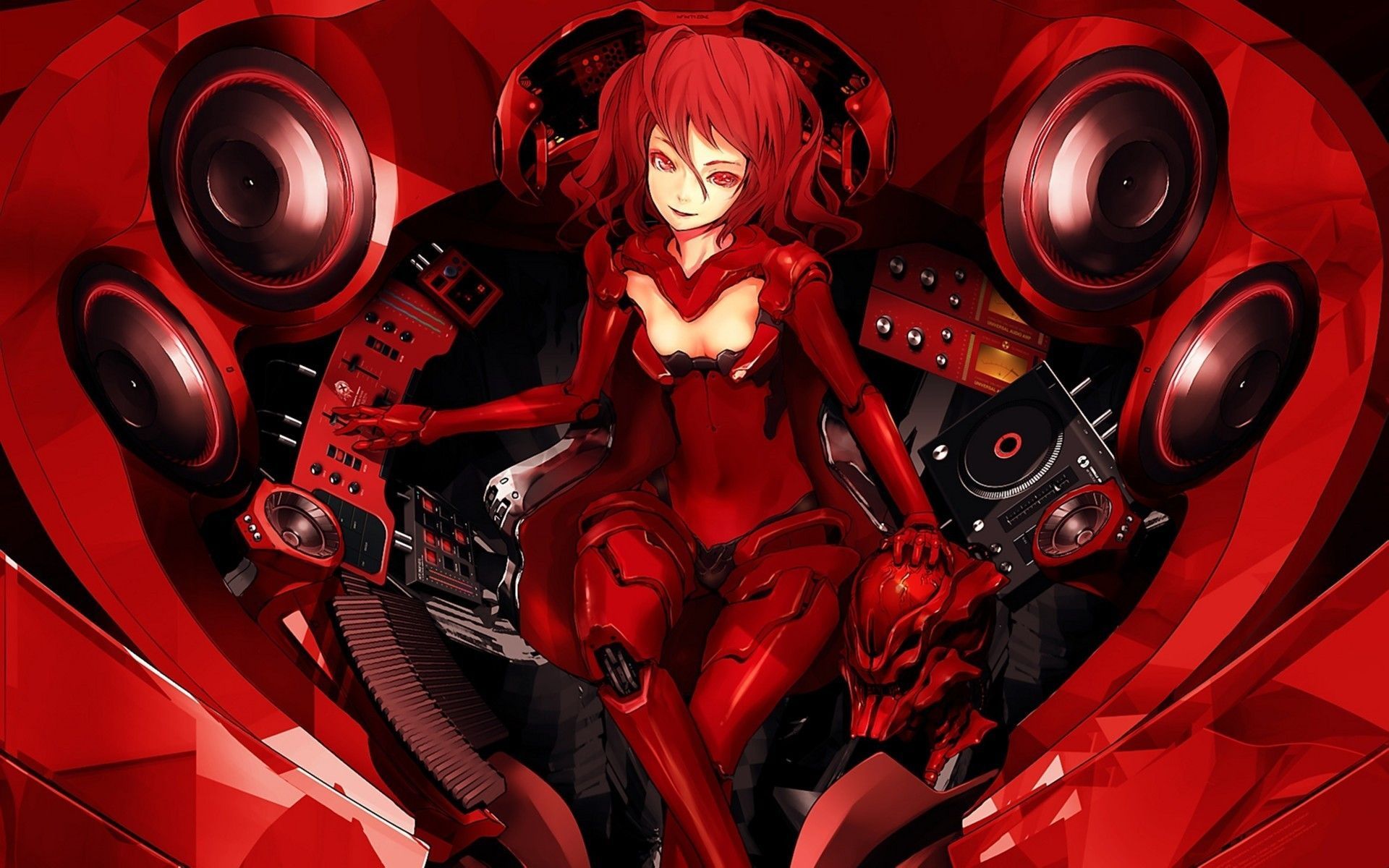 Red Music Wallpaper