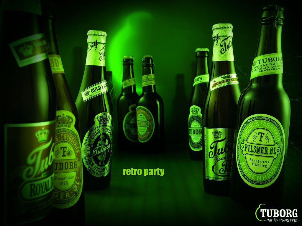 Free Tuborg HD Wallpaper mobile. Beer ad, Retro party, Beautiful