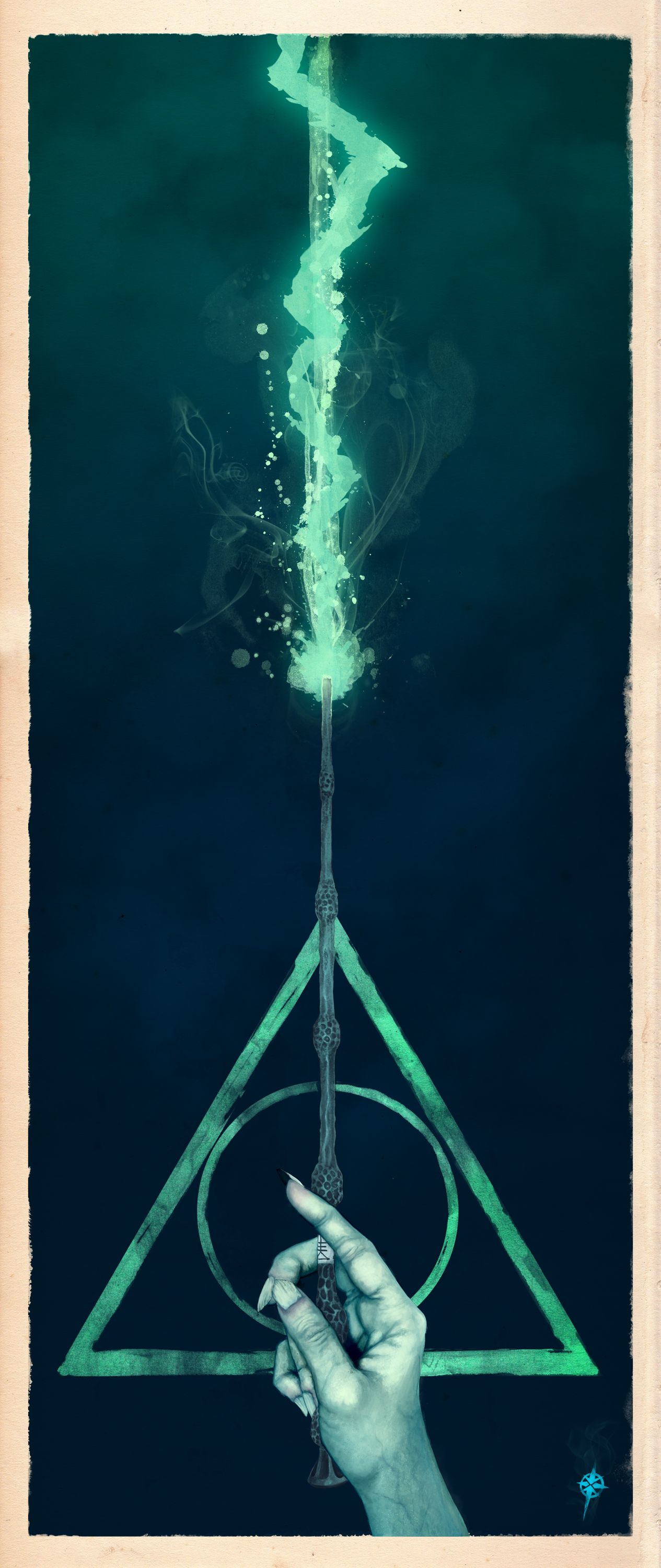Harry potter deathly hallows: awesome wallpaper. Harry potter
