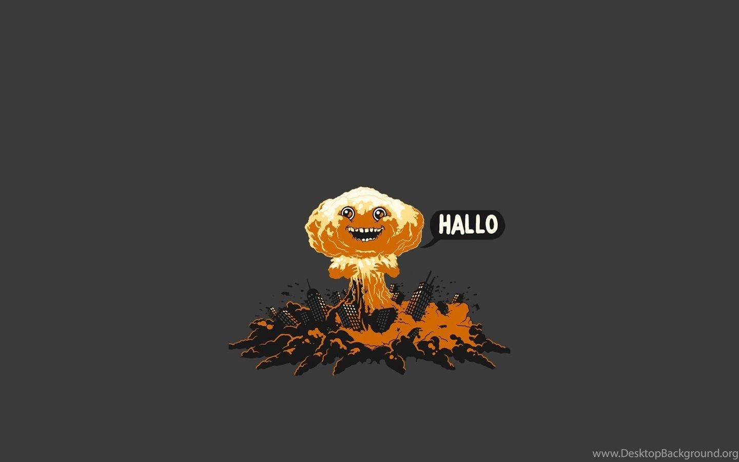 Wallpaper Nuke One Color 1440x900 Desktop Background