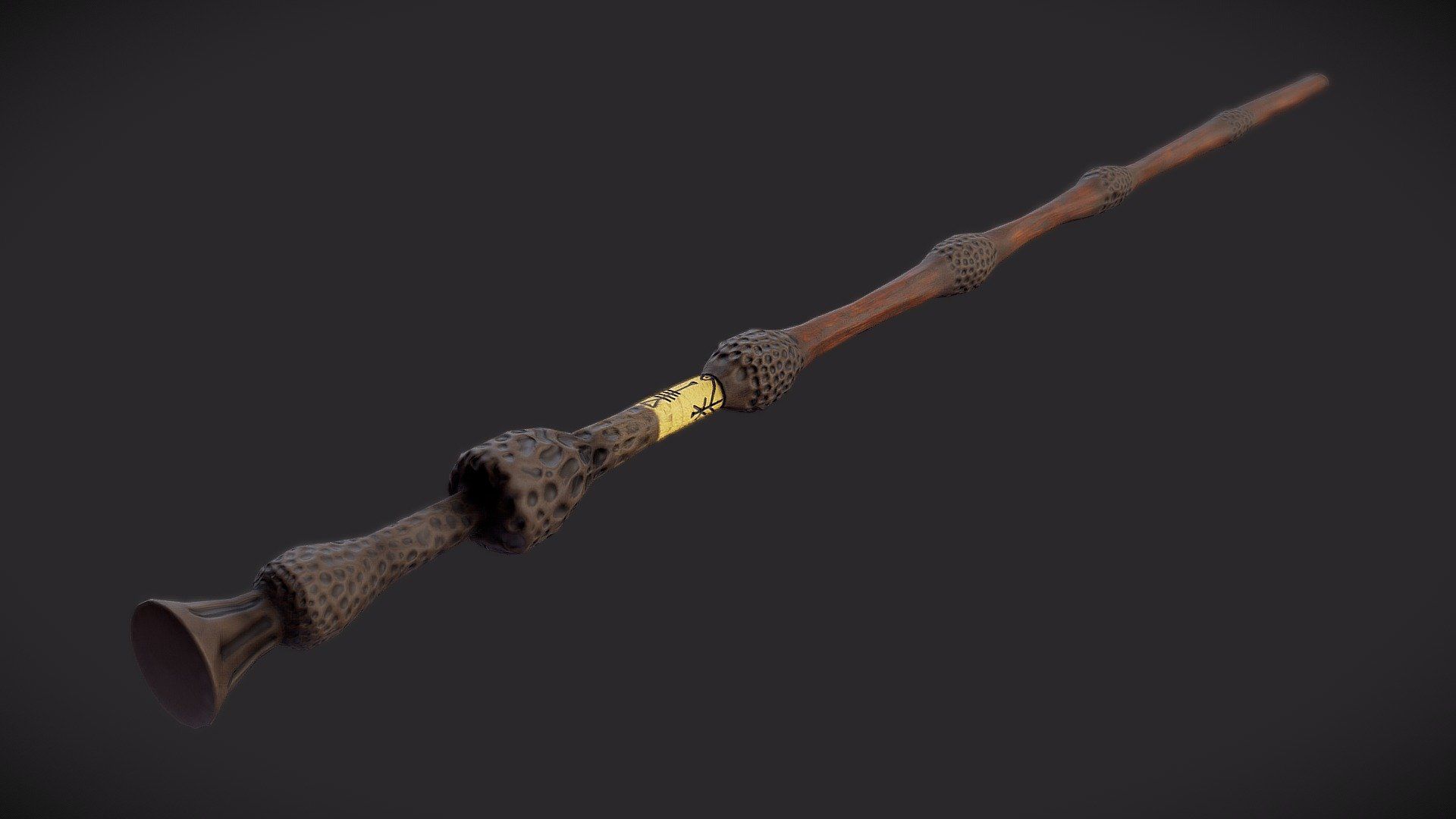 The Elder Wand Free 3D model