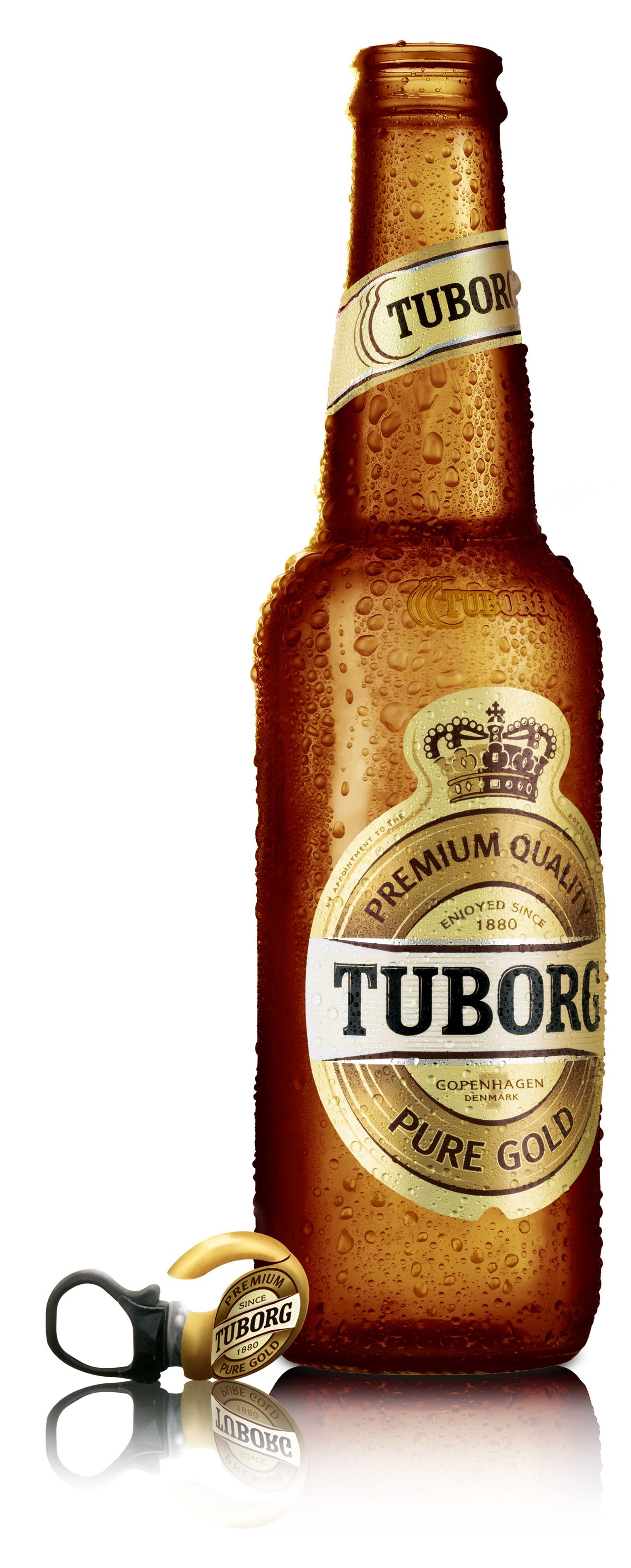Tuborg_Gold_Bottle. Beer bottle, Craft beer, Beer design