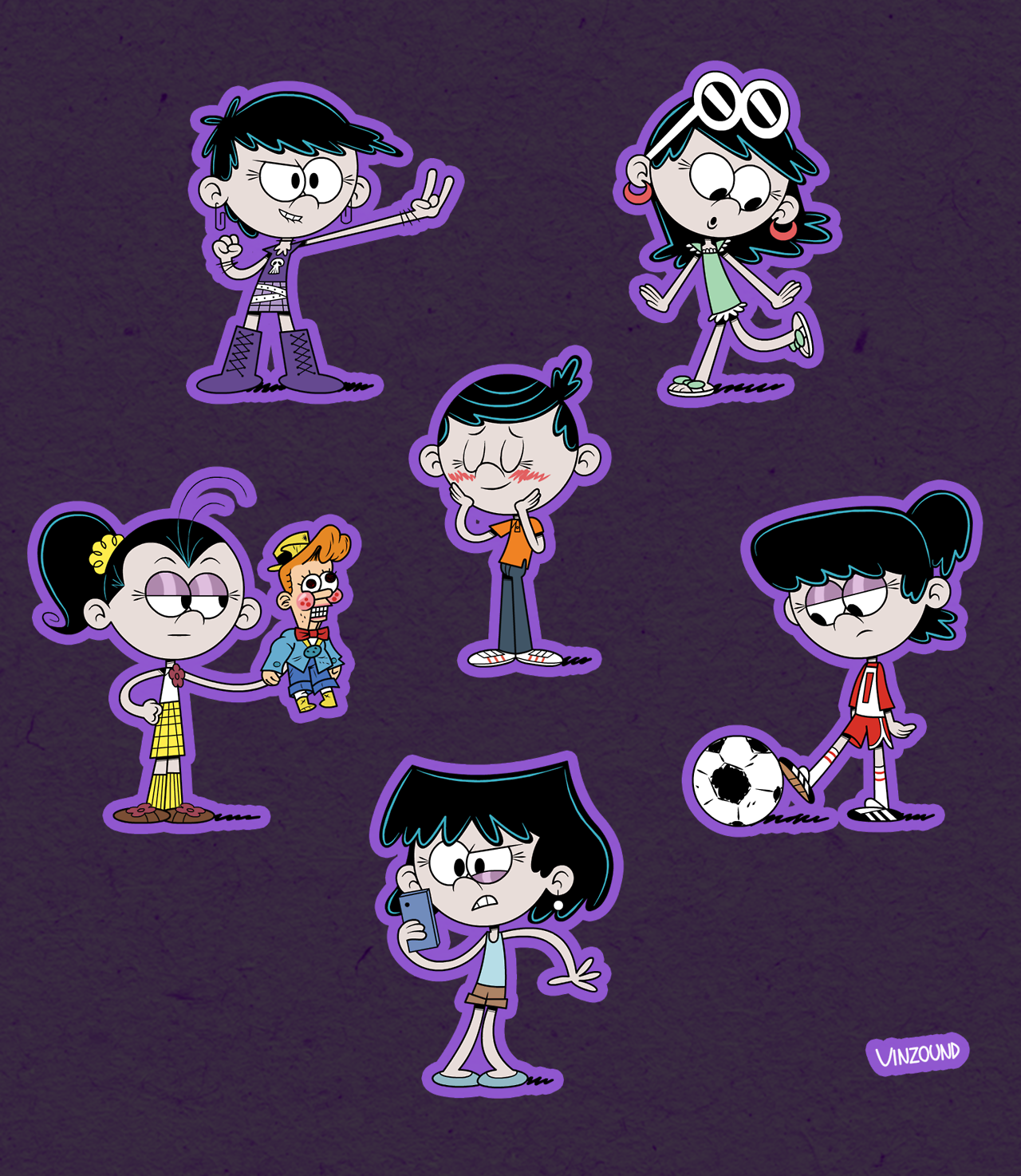 The LUCY Loud House. Loud house characters, The loud house lucy