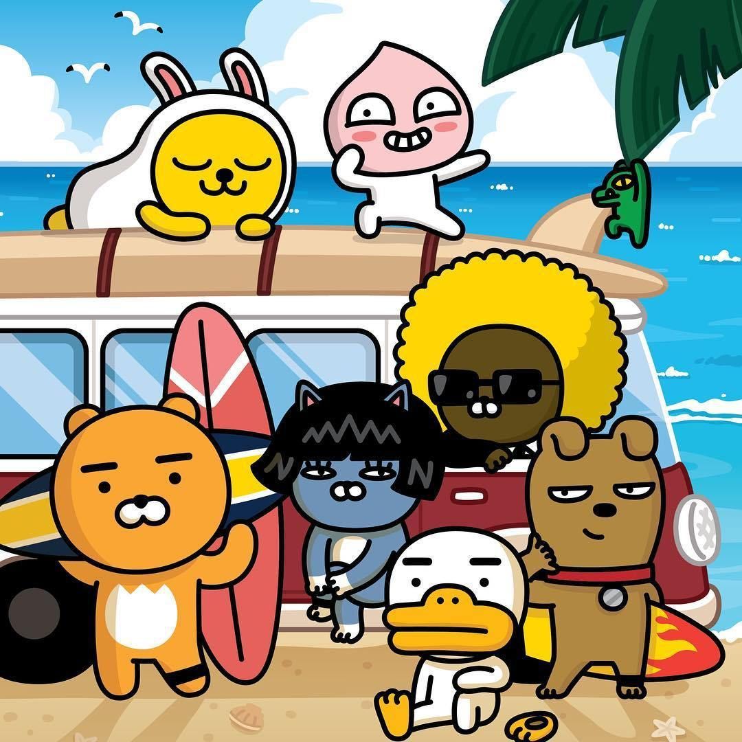 Kakao Friends Ryan Wallpaper, image collections