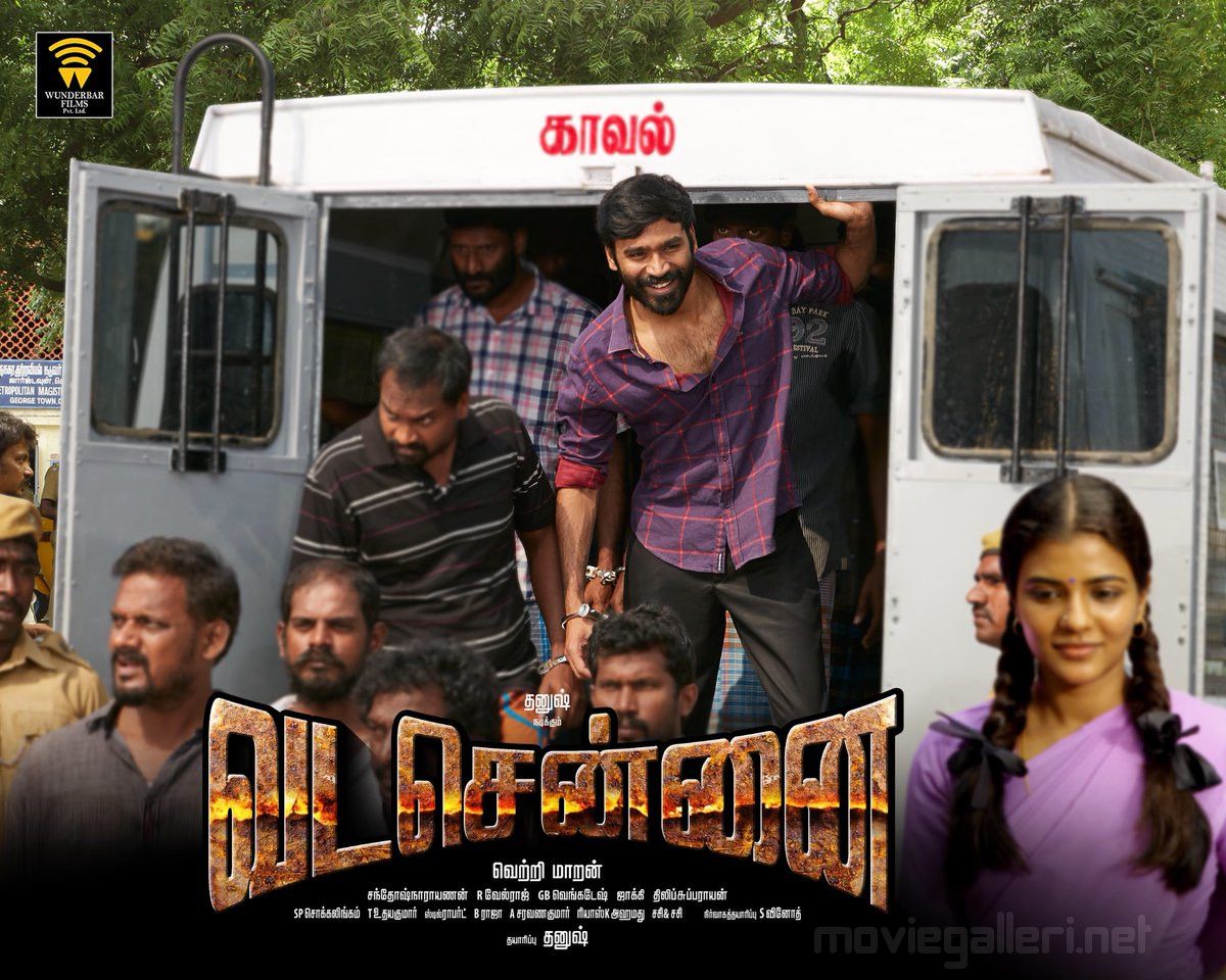 Dhanush Vada Chennai First Look Poster. New Movie Posters